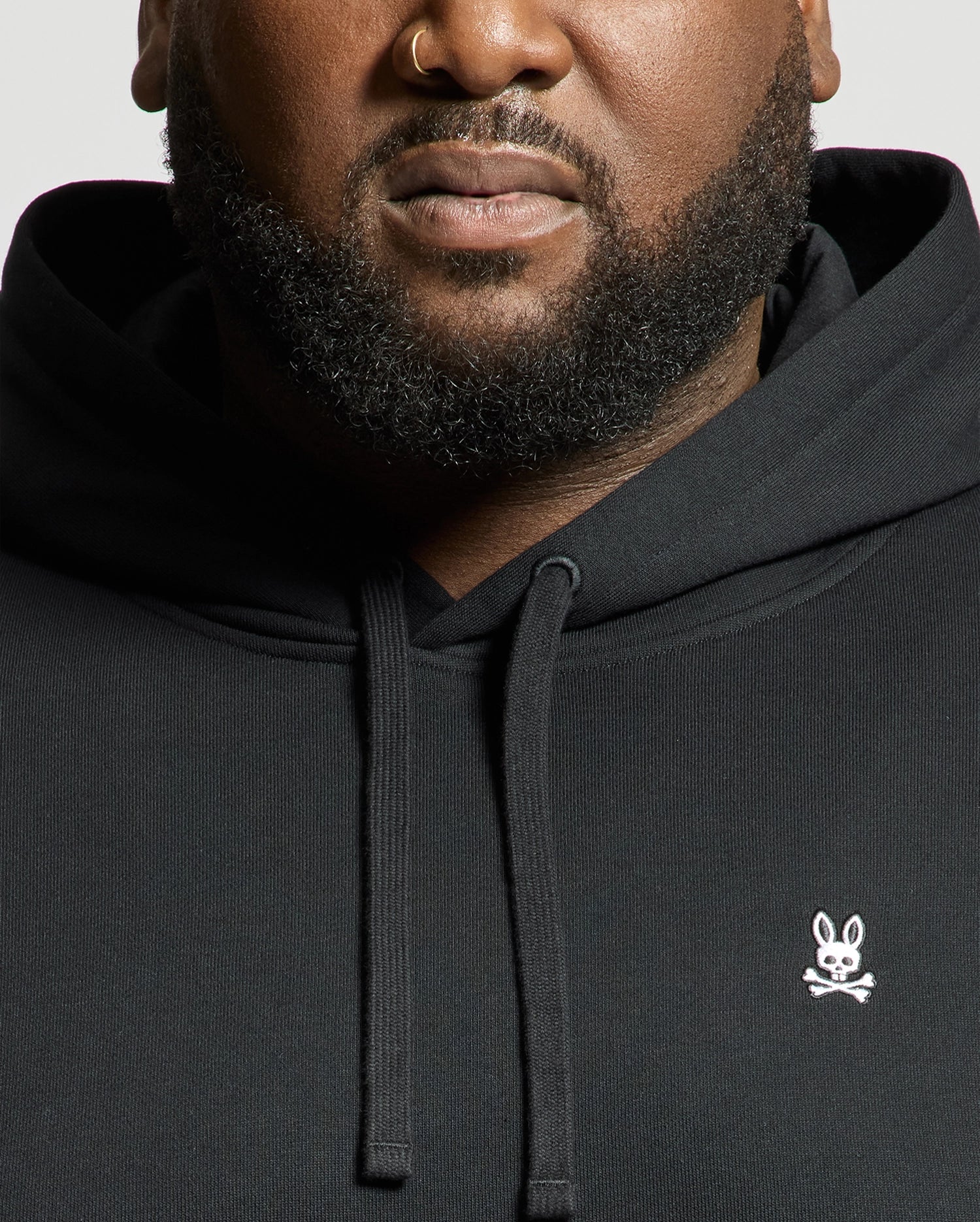MENS BIG AND TALL LEVY ESSENTIAL FLEECE HOODIE - B9H859D200