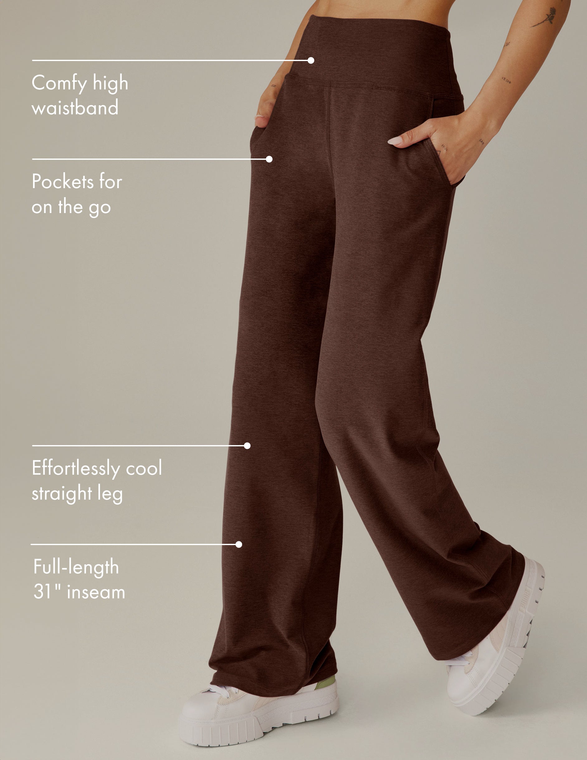Spacedye Laid Back Wide Leg 31 Pant