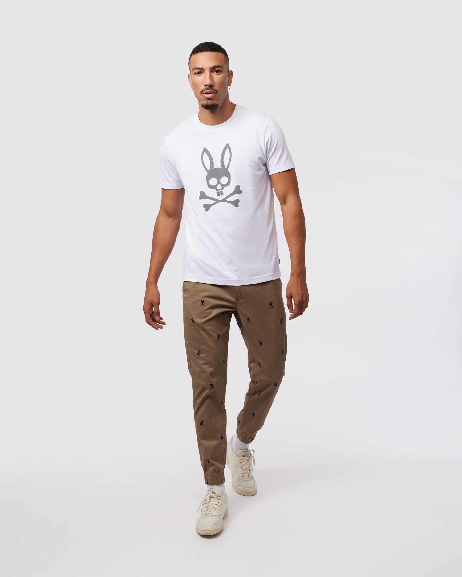 MENS WOODSTOCK REFLECTIVE GRAPHIC TEE - B6U480Z1PC