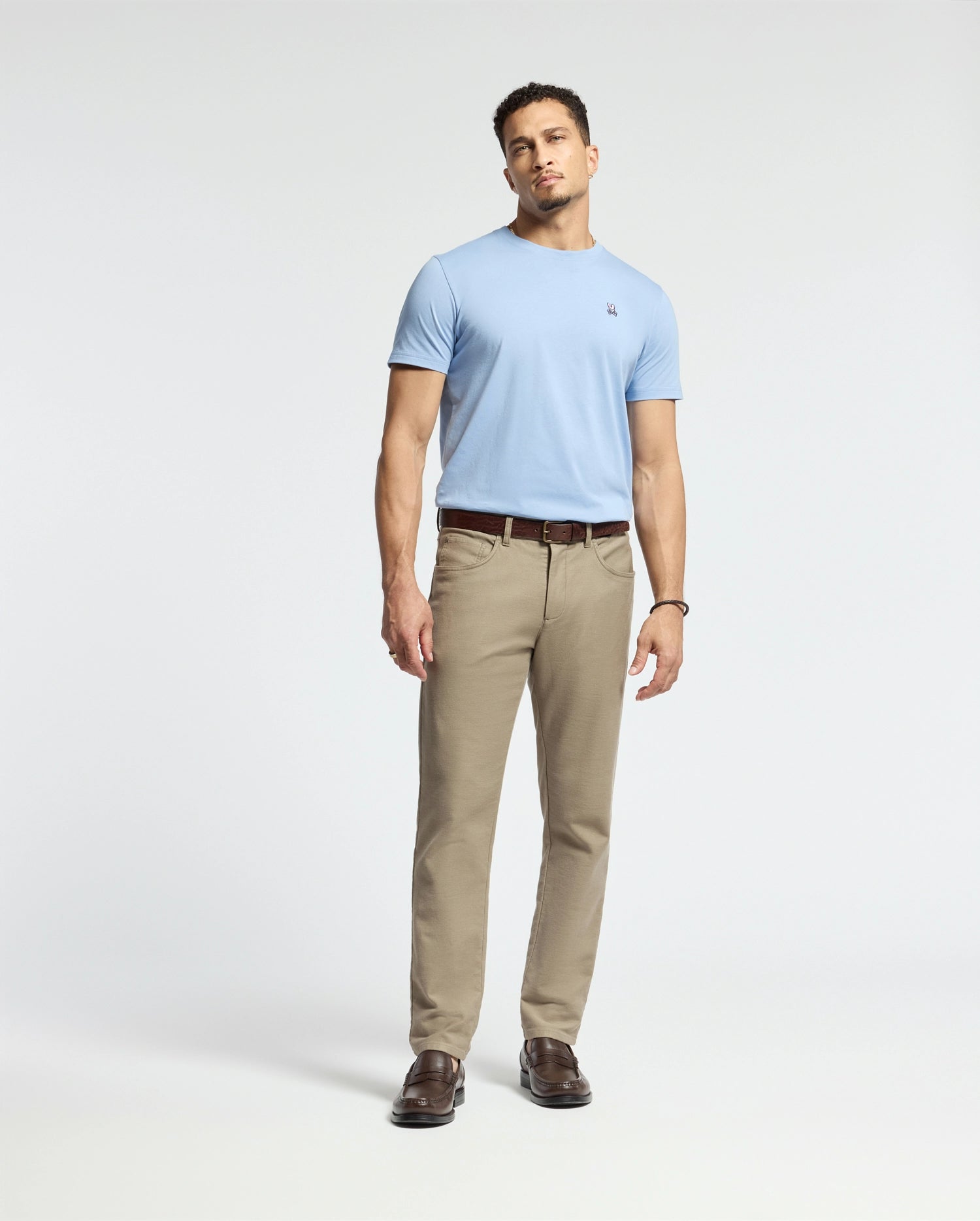 MENS CLASSIC CREW NECK TEE - B6U014B200