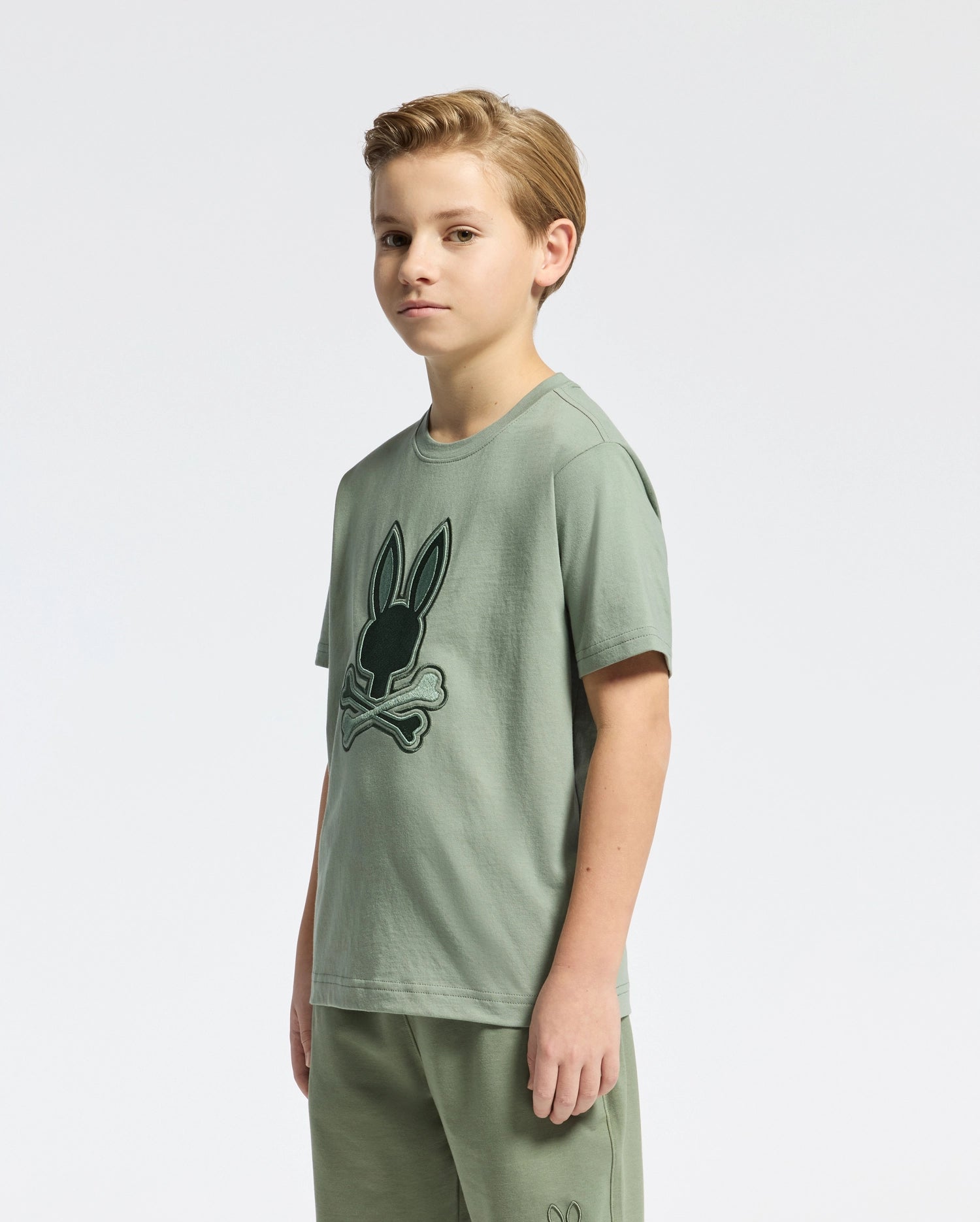 KIDS NEW CASTLE EMBROIDERED GRAPHIC TEE - B0U415F200