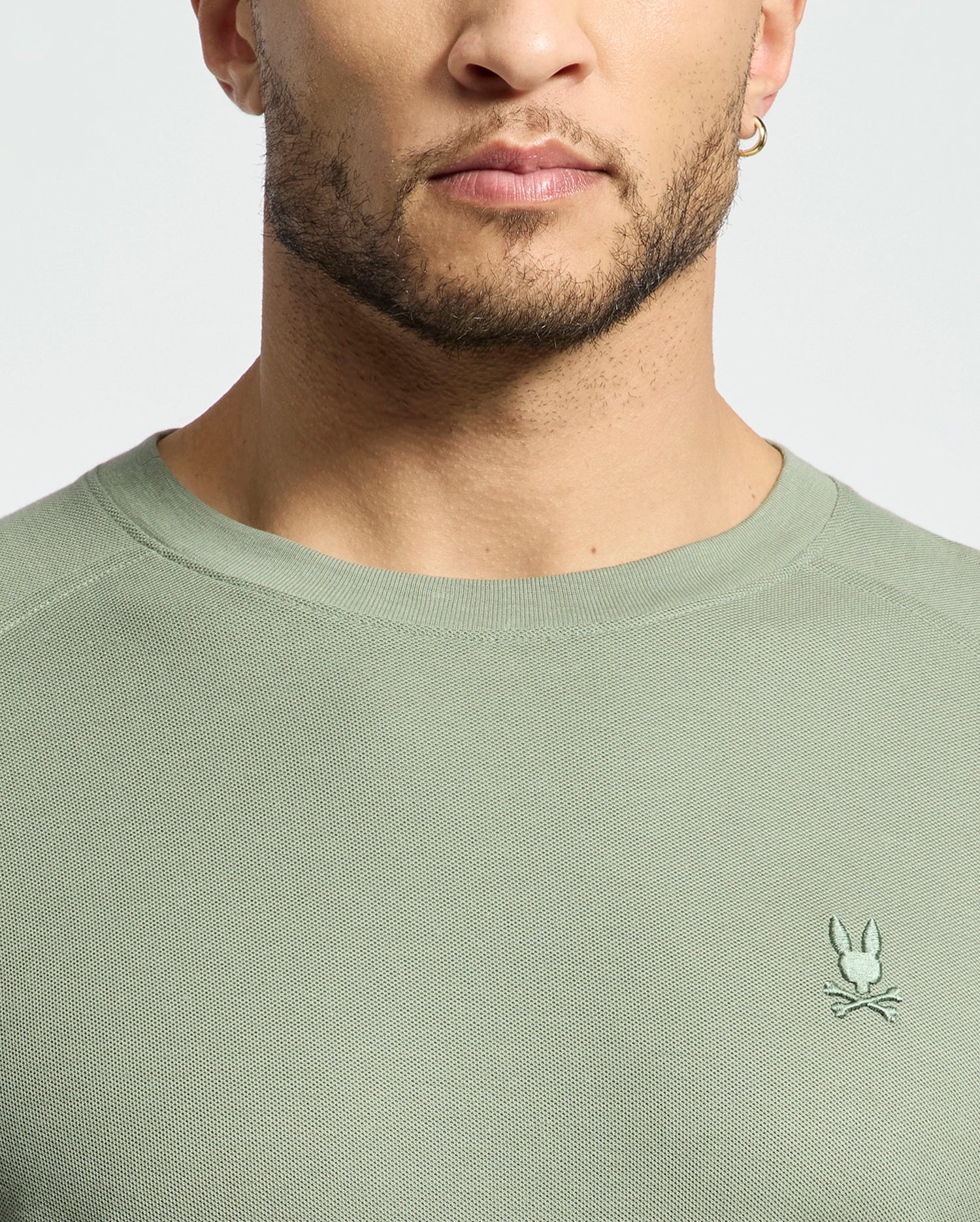 MENS TAYLOR PIQUE LONG SLEEVE TEE - B6T580F200