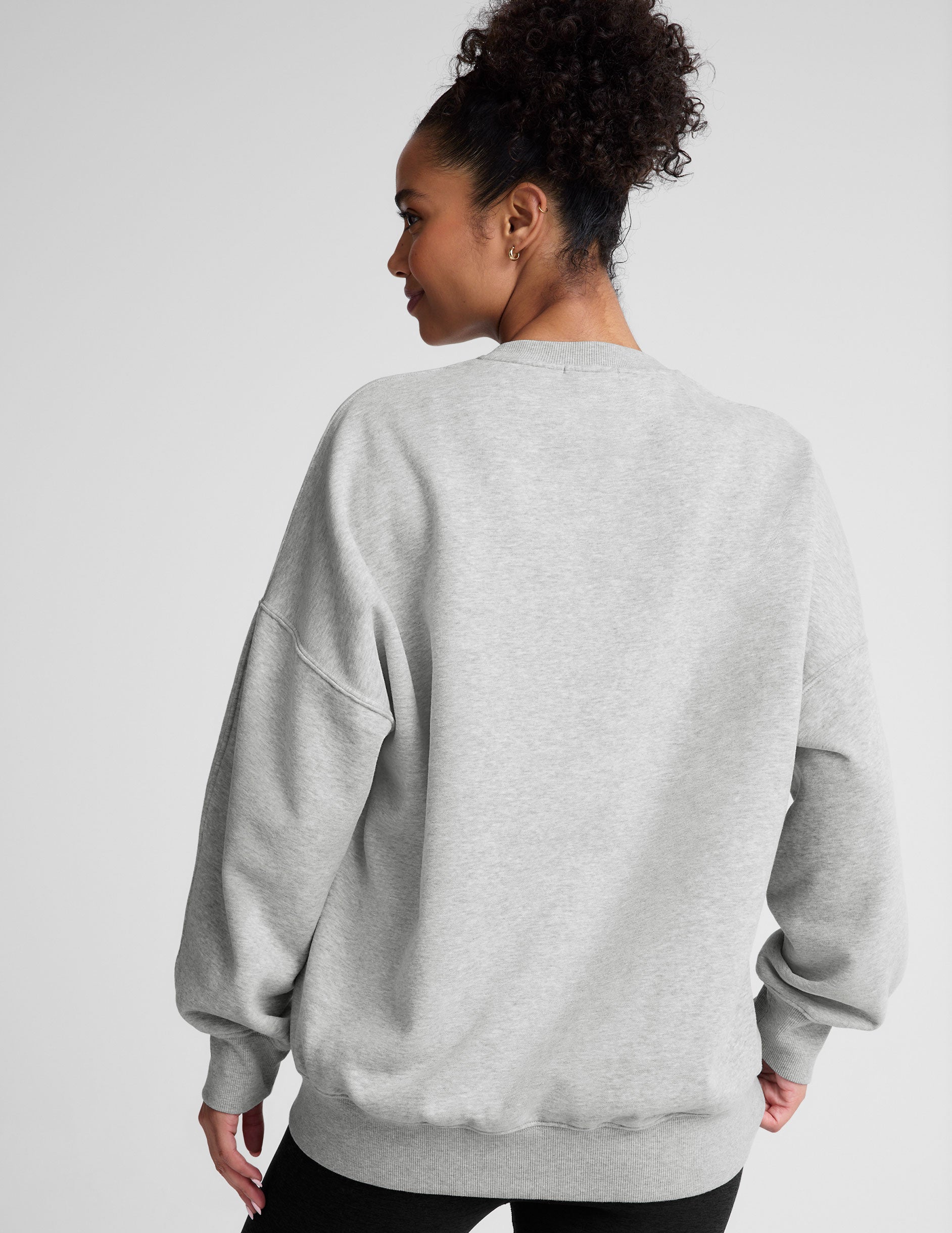 LuxeFleece Oversized Sweatshirt