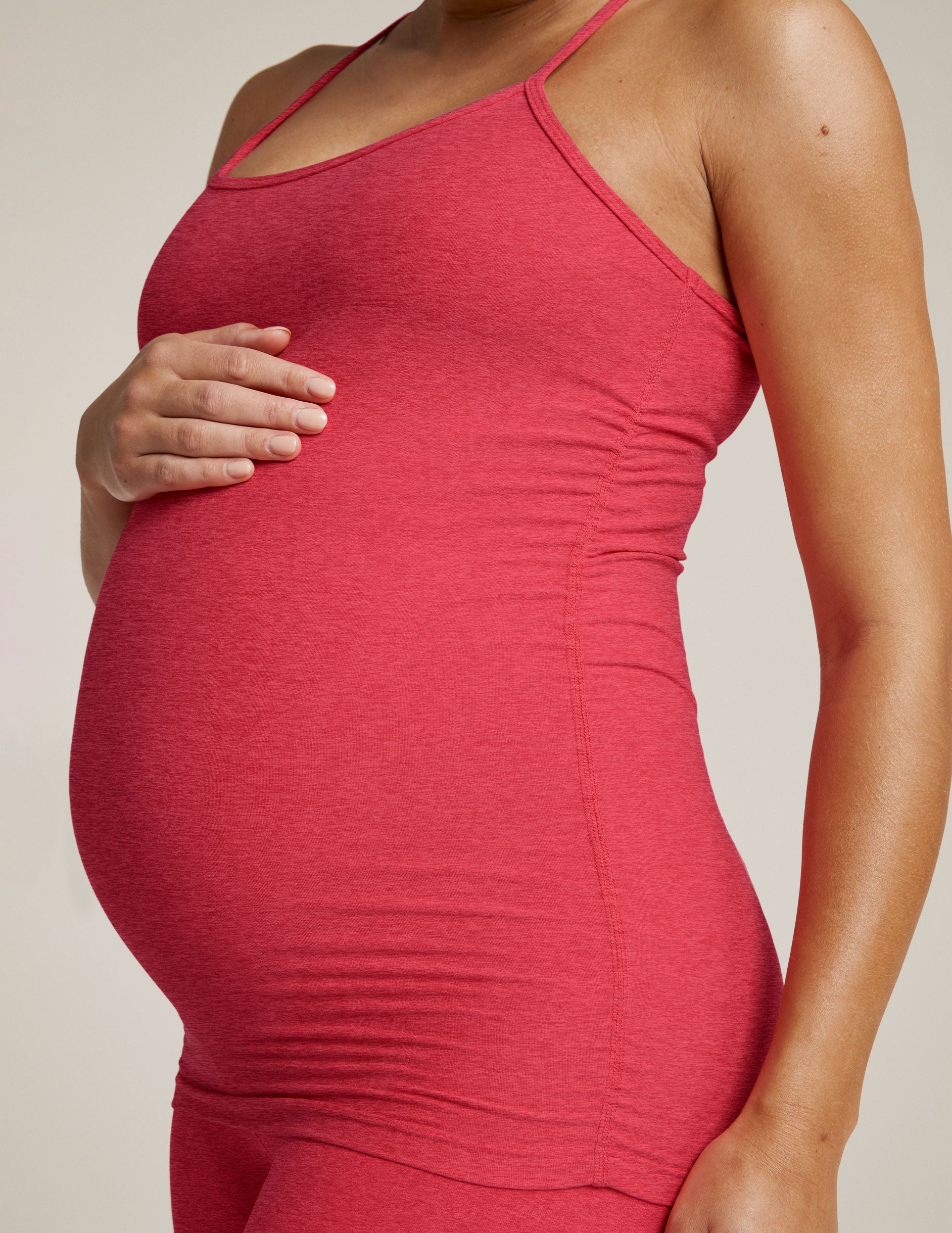 Spacedye Keep Your Cool Maternity Slim Racerback Tank
