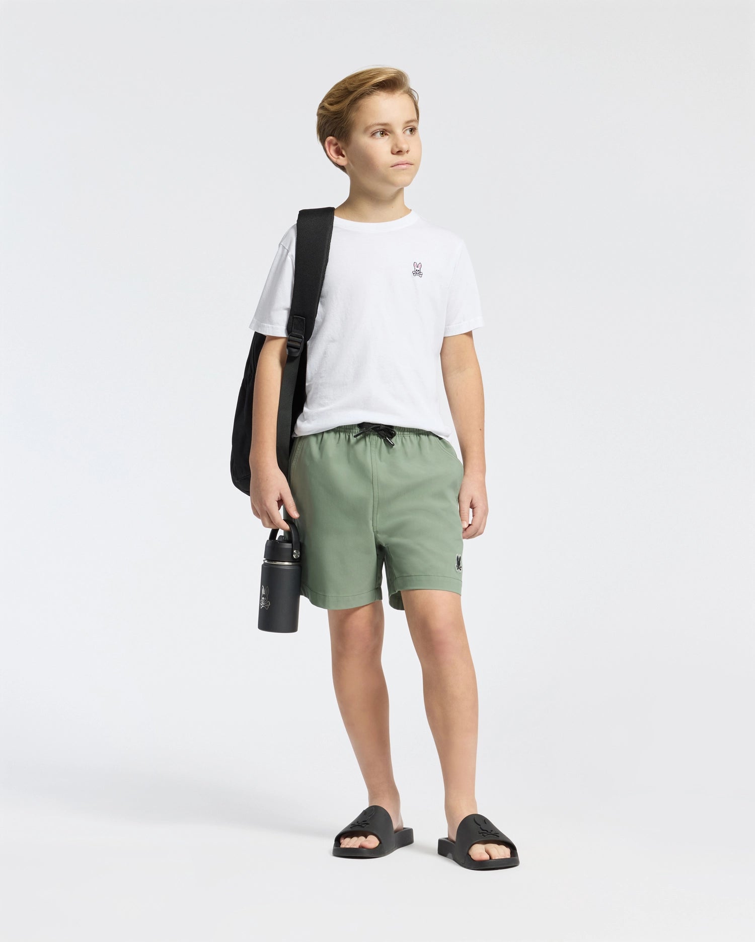 KIDS SAMOS HYDROCHROMIC PRINTED SWIM TRUNK - B0W453F200
