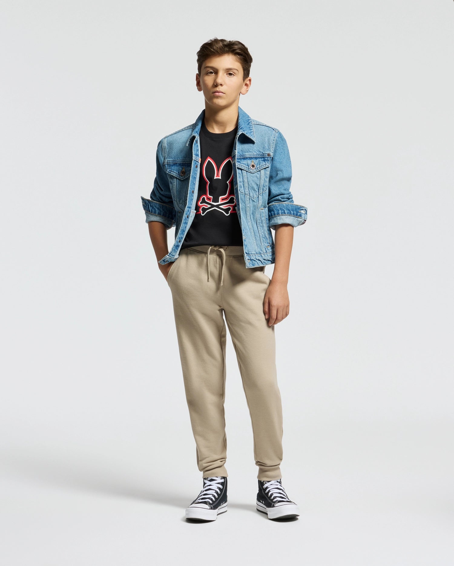 KIDS DACANO FRONT GRAPHIC TEE - B0U314E200