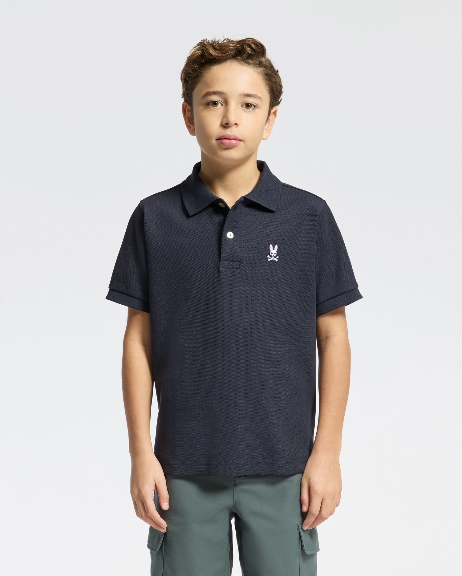 KIDS CLASSIC PIQUE POLO SHIRT - B0K001CRPC