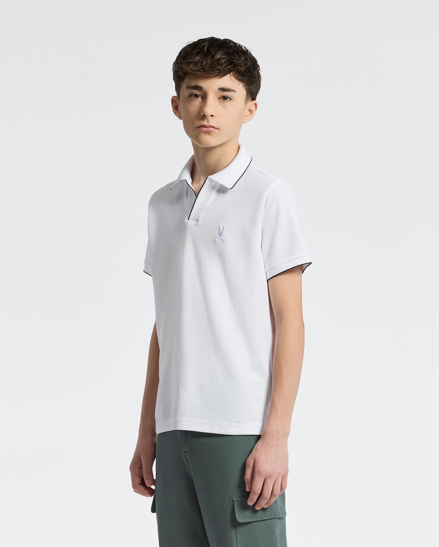 KIDS EAST HILLS JOHNNY COLLAR POLO - B0K331B200