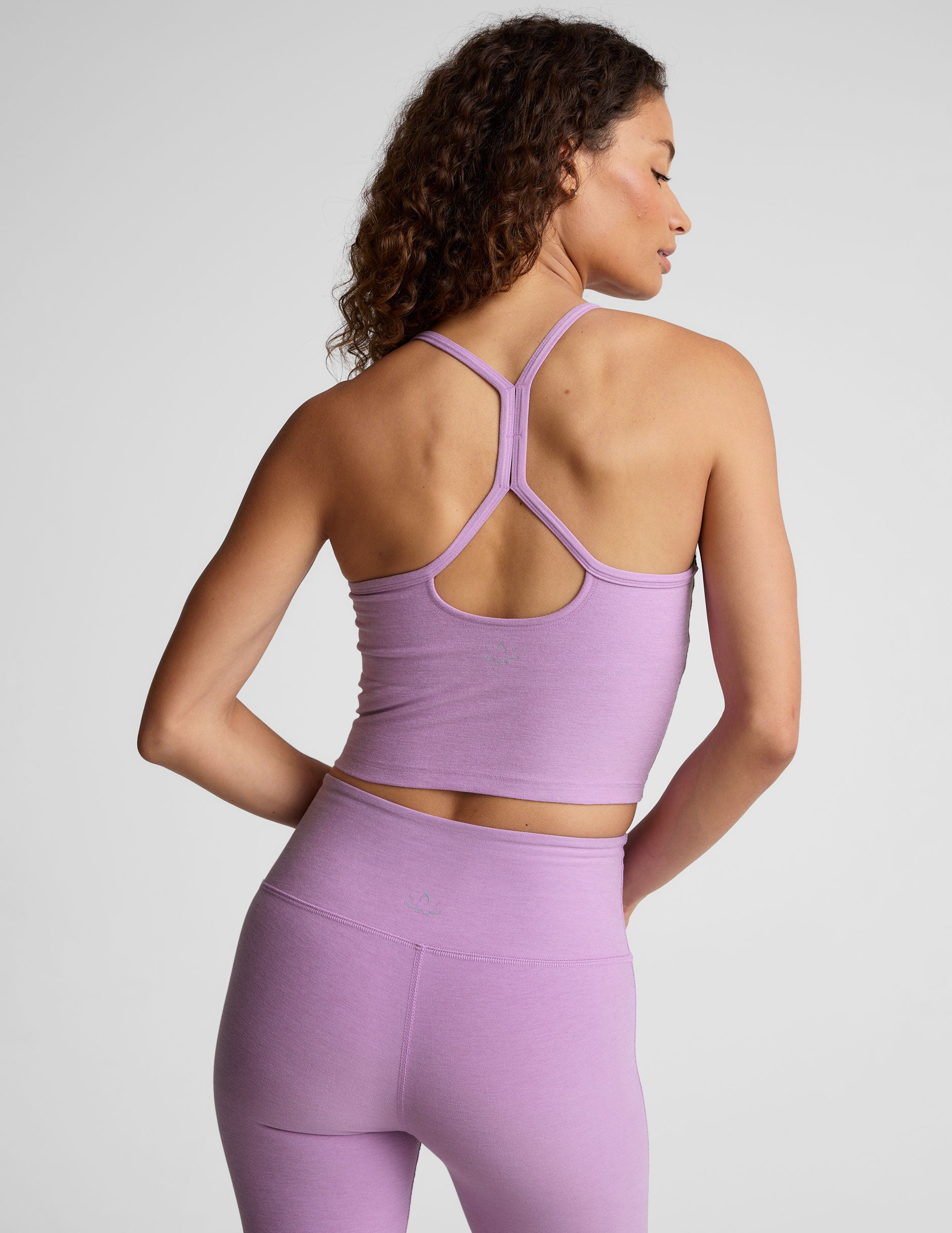 Spacedye Slim Racerback Cropped Tank