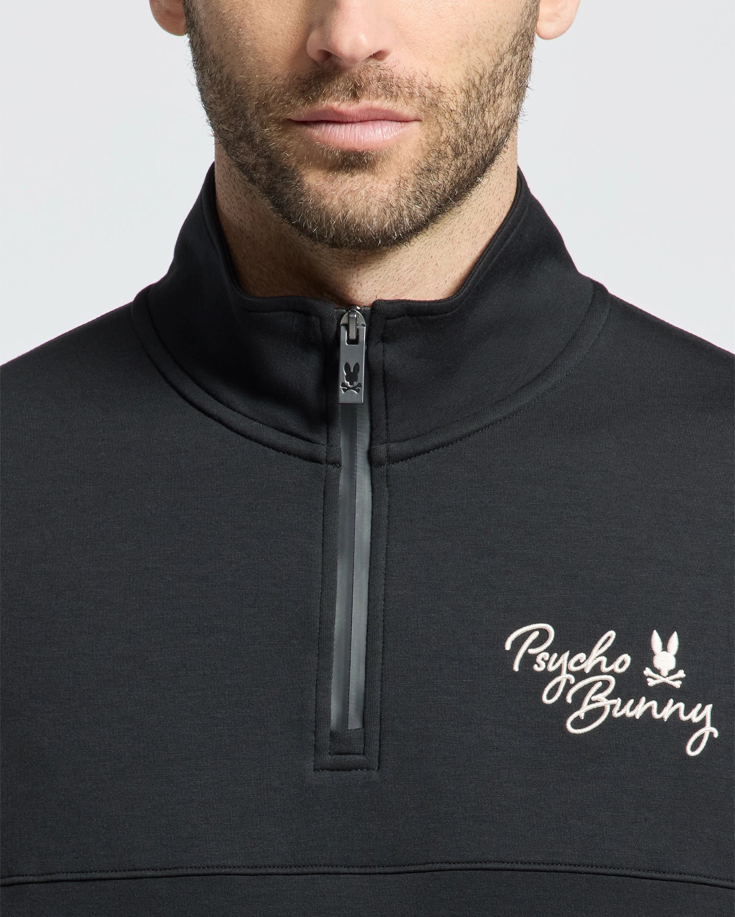 MENS DESERT 1/4 MOCK ZIP - B6S488F200