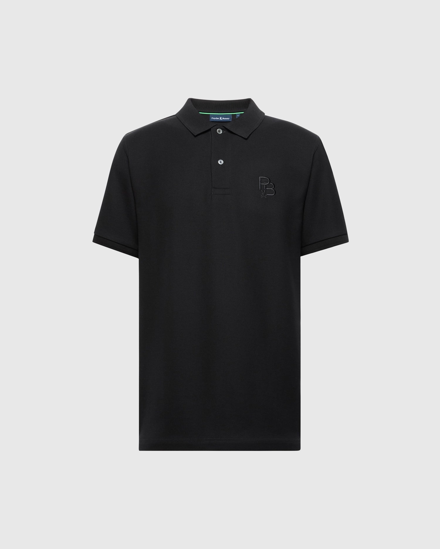 MENS NICHOLSON RIB COLLAR PIQUE POLO - B6K401F200
