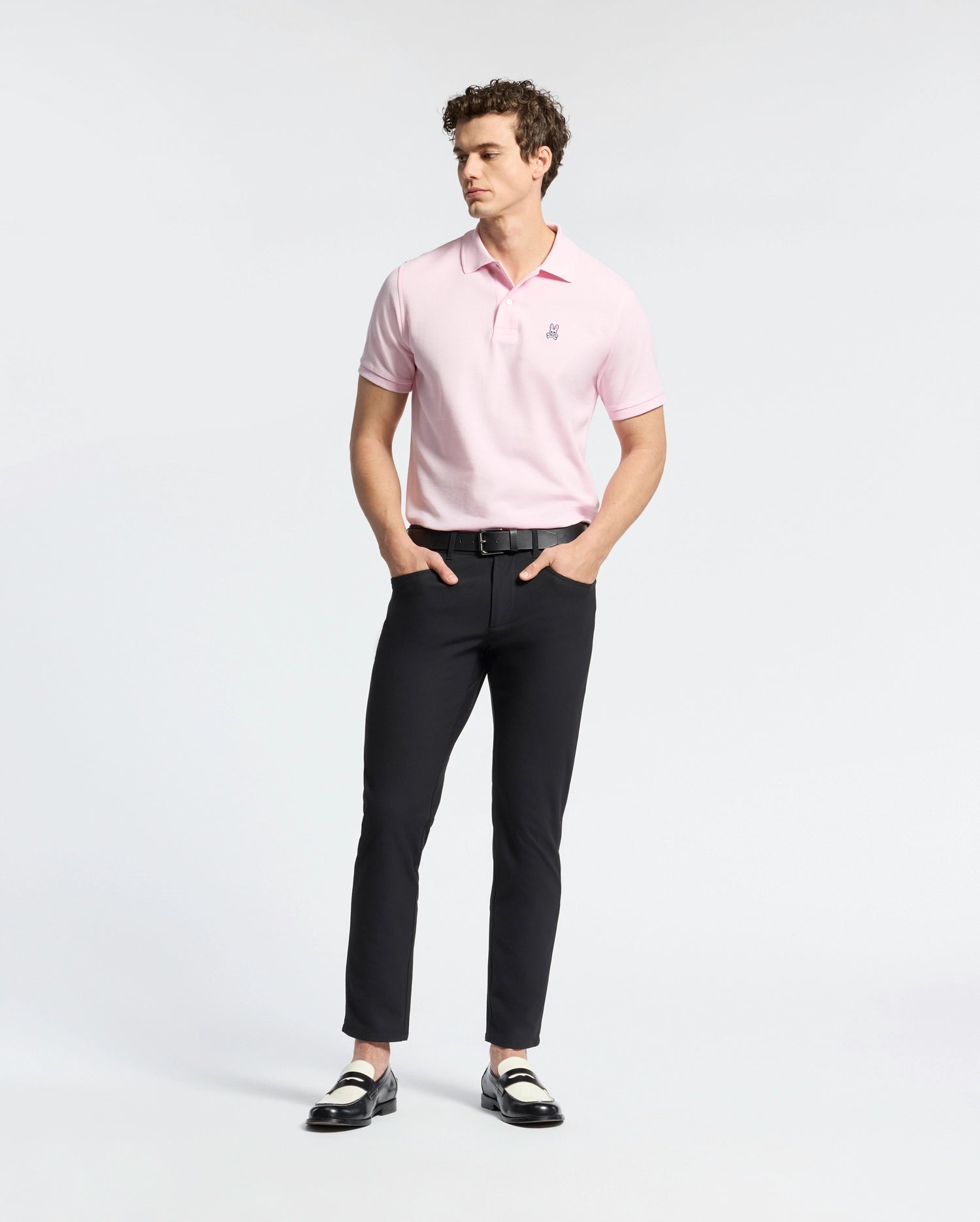 MENS CLASSIC PIQUE POLO SHIRT - B6K001CRPC
