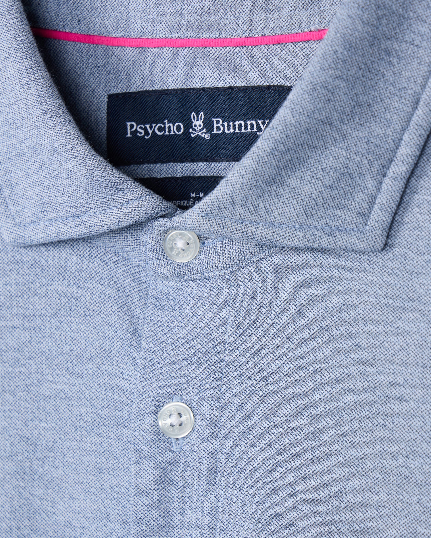 DALTON MELANGE KNIT LONG SLEEVE SHIRT - B6C747D200