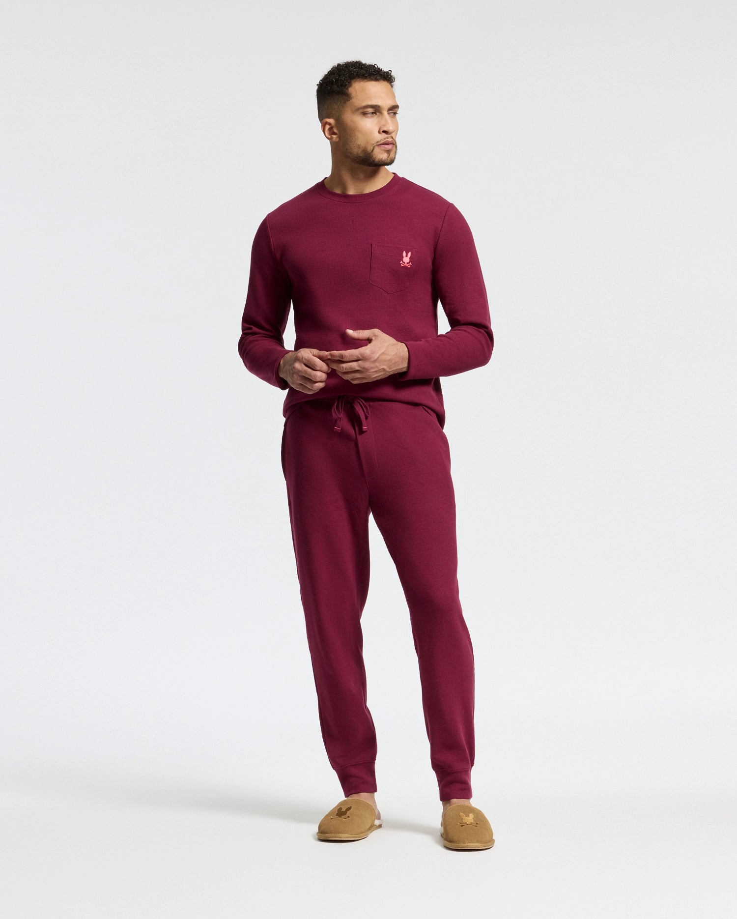 MENS VAL WAFFLE LOUNGE PANT - B6P673E200