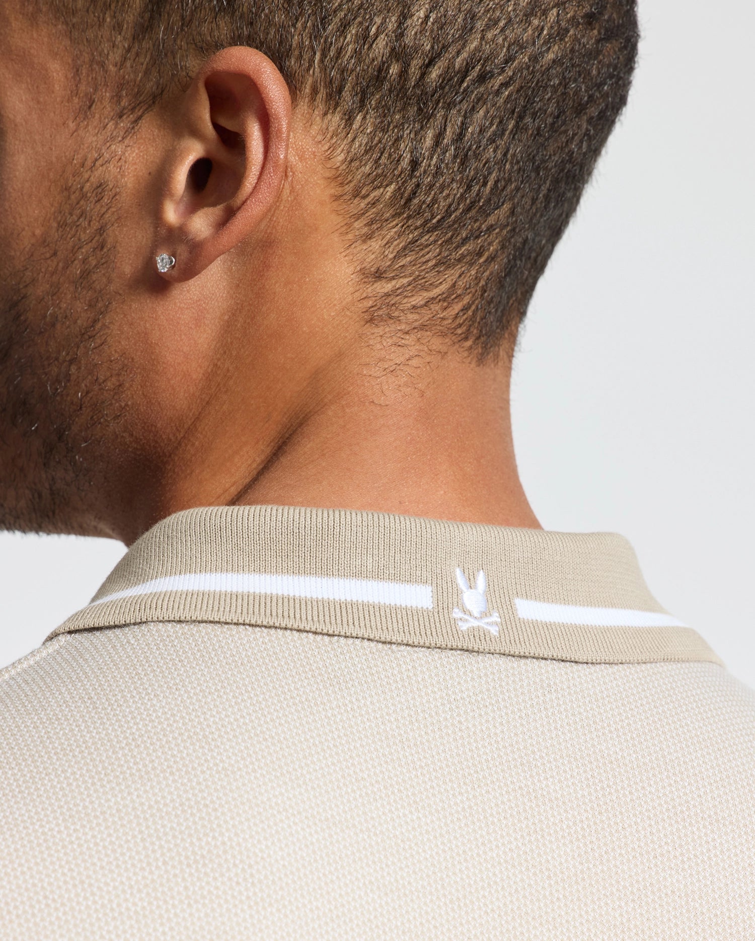 MENS WARSAW JACQUARD PIQUE POLO - B6K901E200