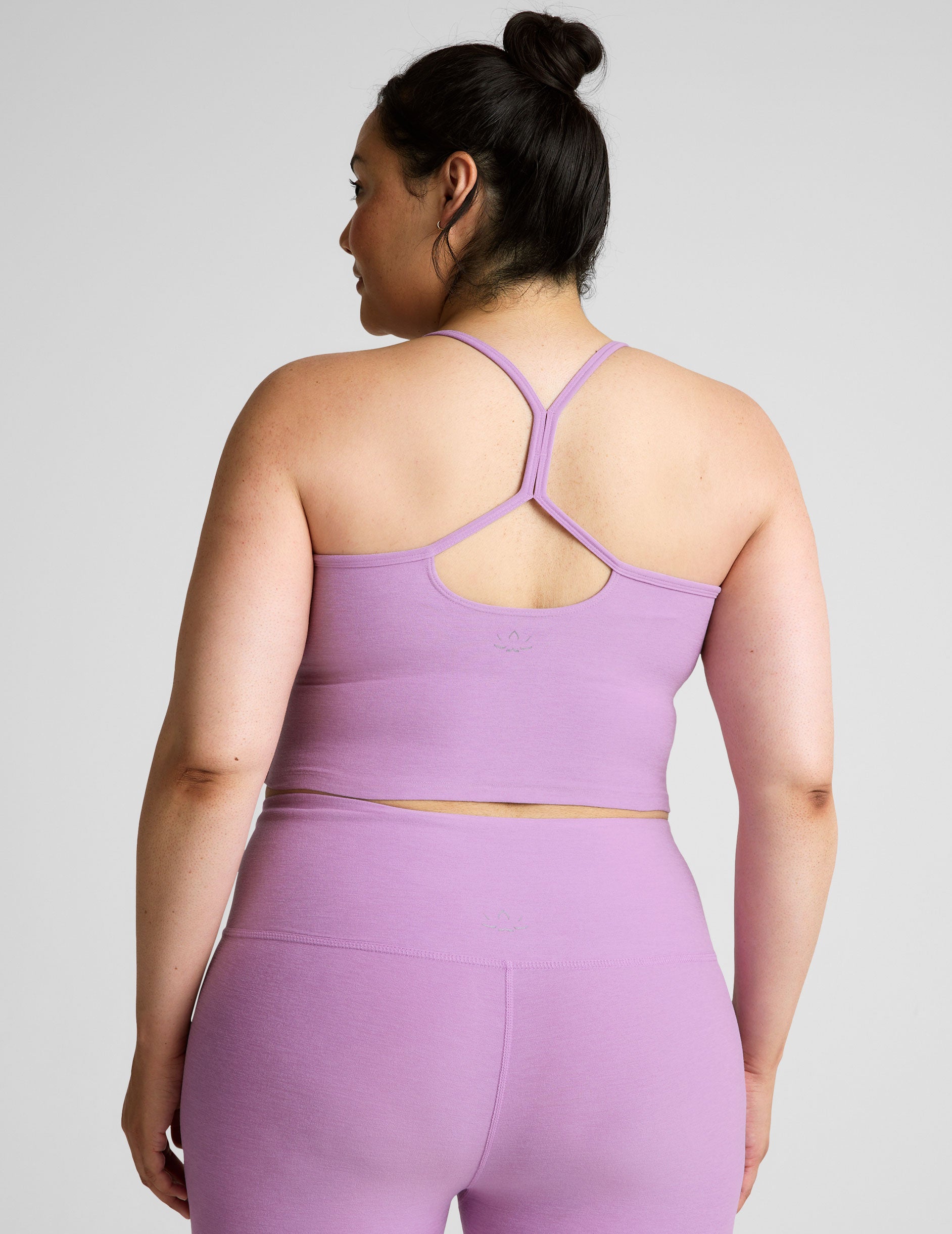 Spacedye Slim Racerback Cropped Tank
