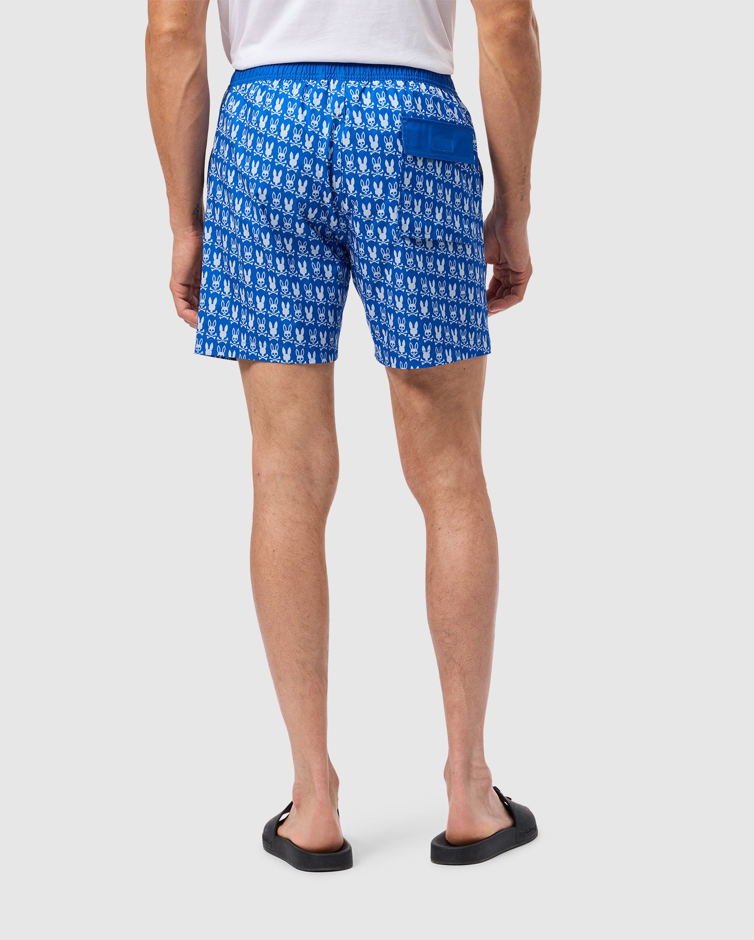 MENS TILDEN ALL OVER BUNNY PRINT SWIM TRUNK - B6W729D200
