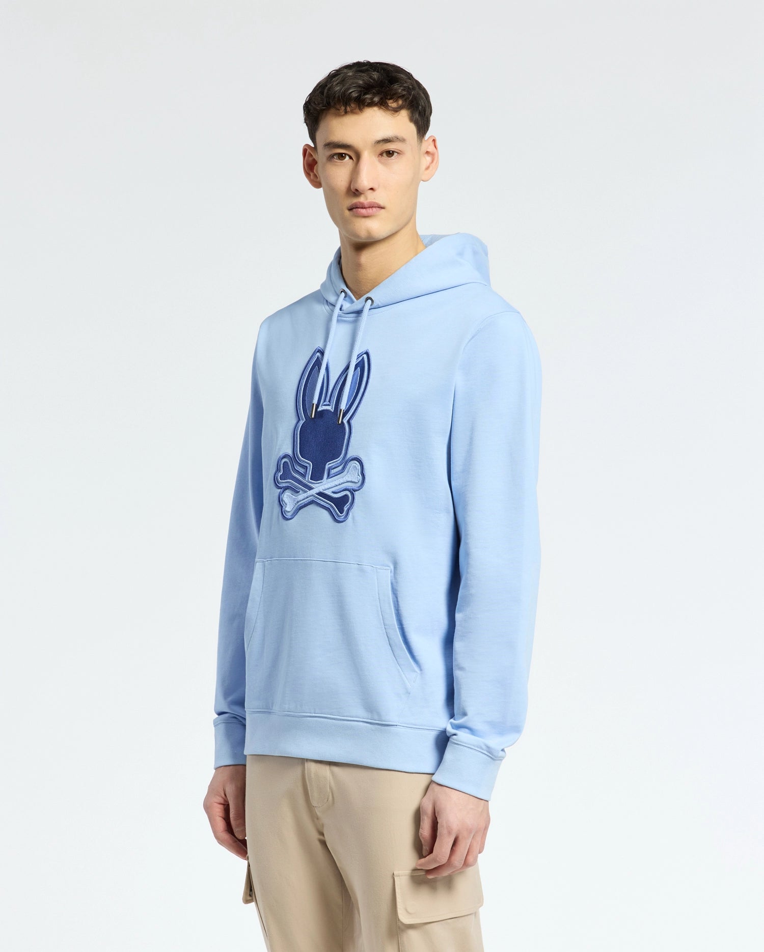 MENS NEW CASTLE EMBROIDERED FRENCH TERRY HOODIE - B6H517F200