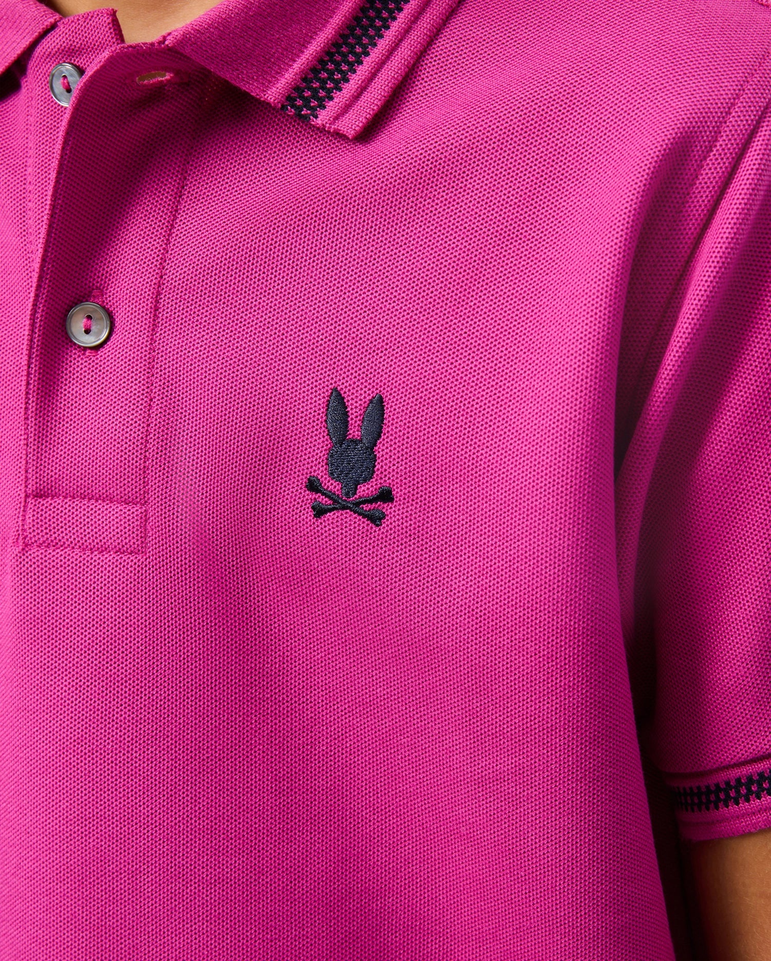 KIDS RIVIERA PIQUE POLO SHIRT - B0K640C200