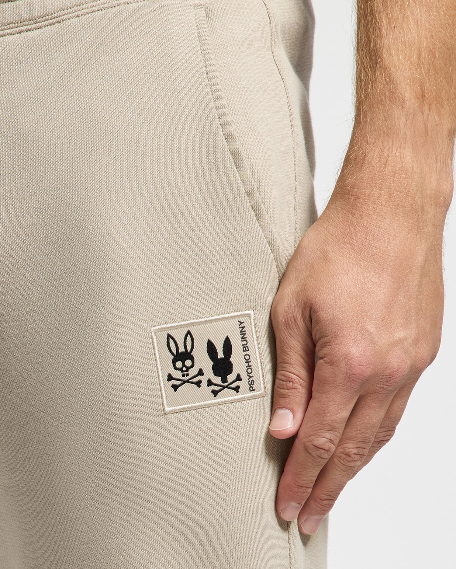 MENS MONROE TWILL PATCH FLEECE SWEATPANT - B6P929D200