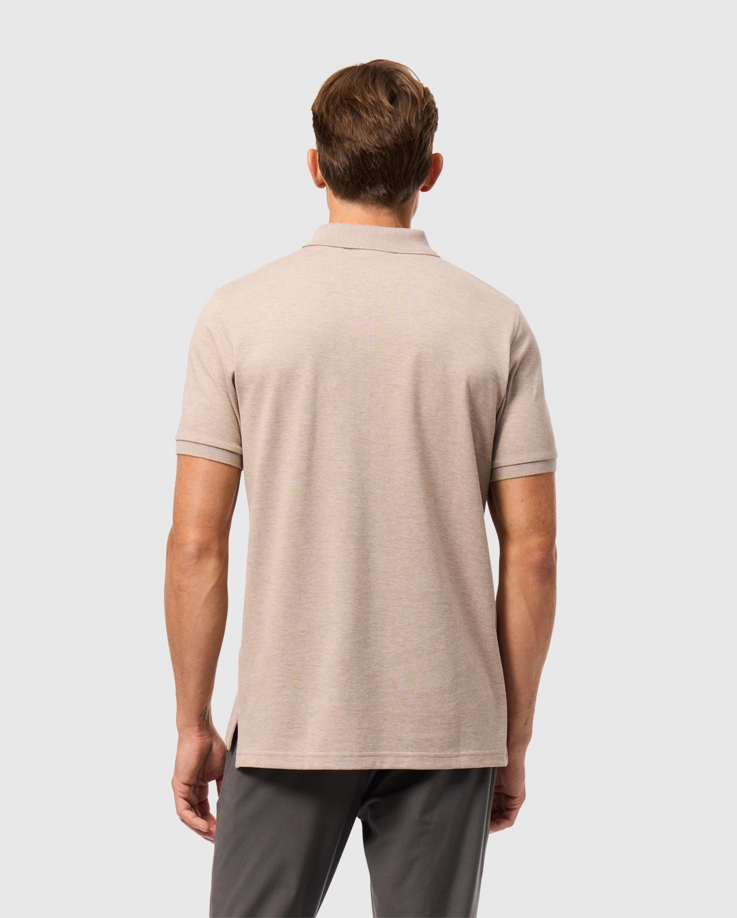 MENS JAMES PREMIUM PIQUE POLO SHIRT - B6K945D200