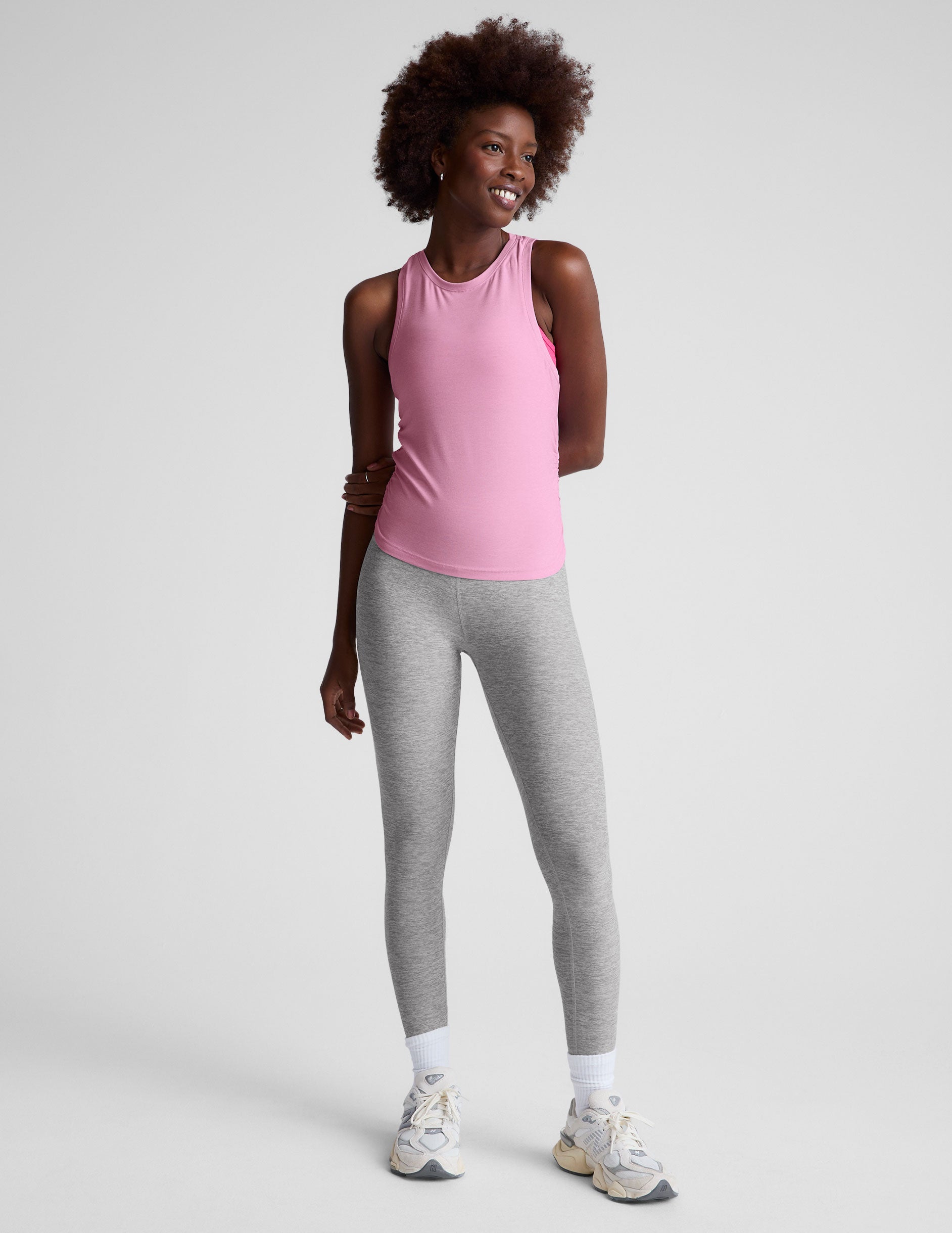 Featherweight Your Fit Shirred Tank