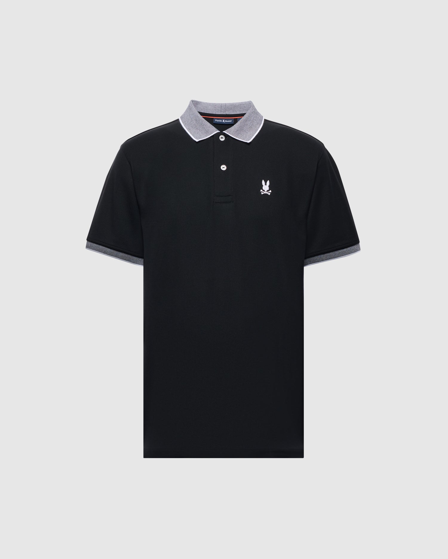 MENS JONAS STRIPE COLLAR PIQUE POLO - B6K583F200