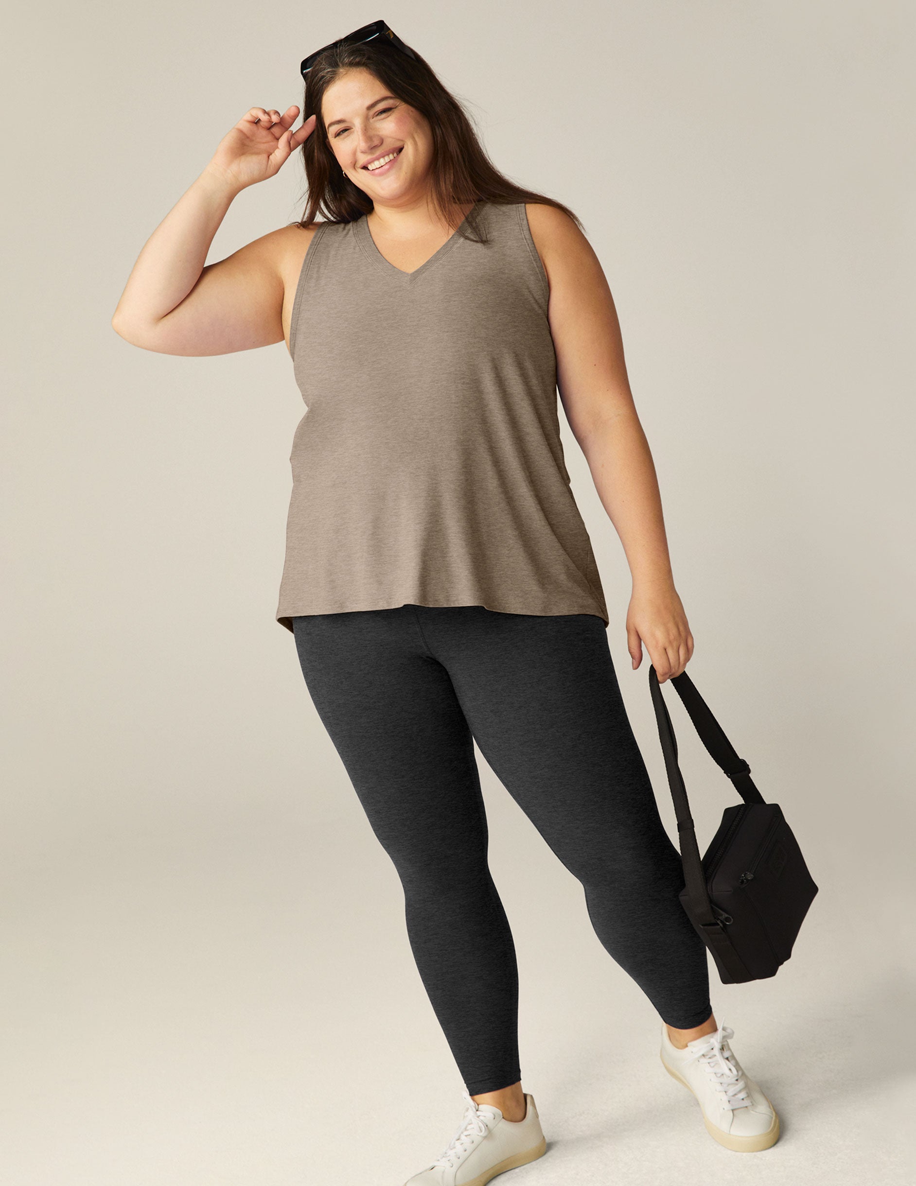 Featherweight All About It Split Back Tank