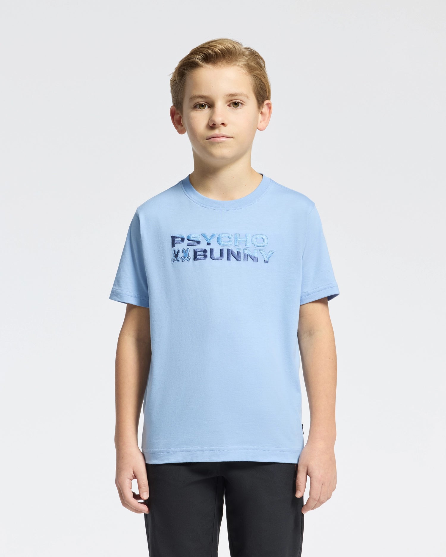 KIDS BERNI EMBROIDERED WORDMARK GRAPHIC TEE - B0U417F200