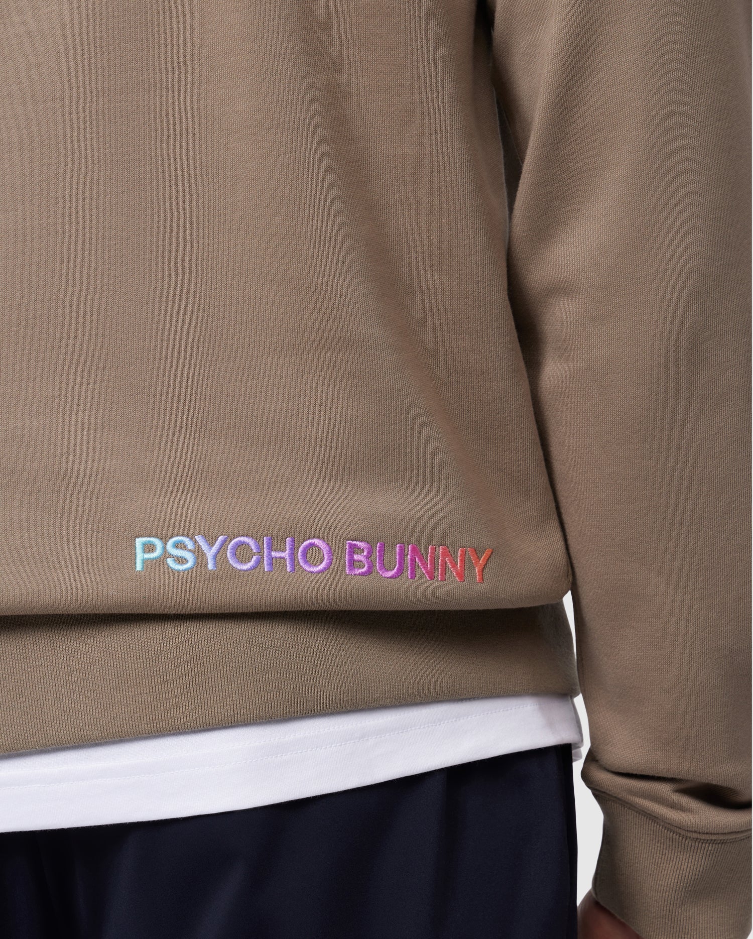 MENS BLOOMINGTON OMBRE EMBROIDERED CREW SWEATSHIRT - B6S924A2FT