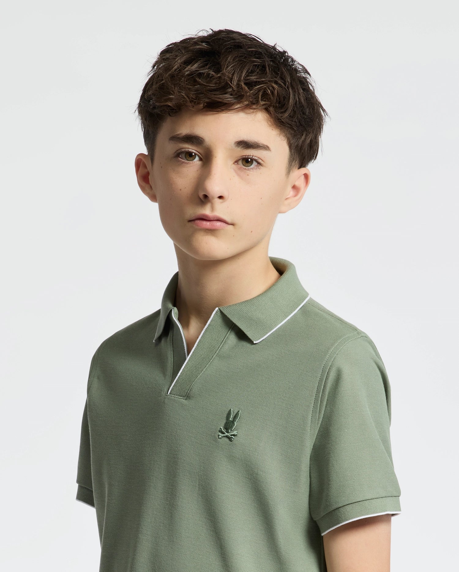 KIDS EAST HILLS JOHNNY COLLAR POLO - B0K331B200