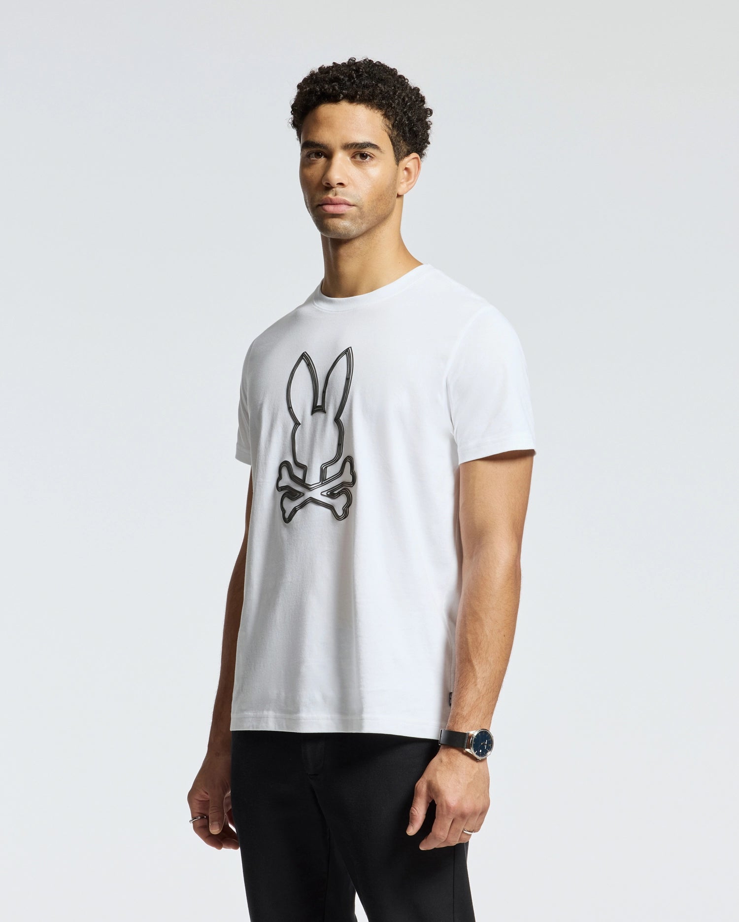 MENS MONARC FRONT BUNNY GRAPHIC TEE - B6U211E200