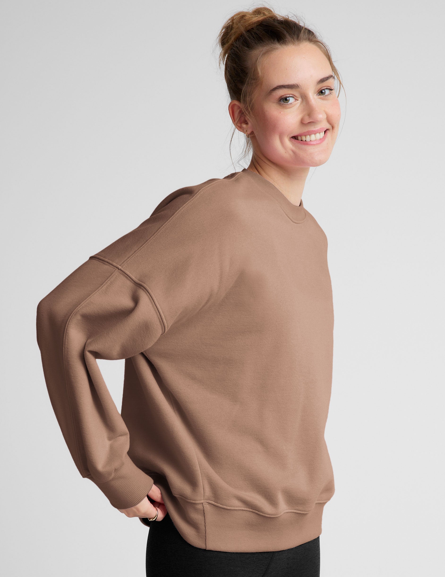 LuxeFleece Oversized Sweatshirt