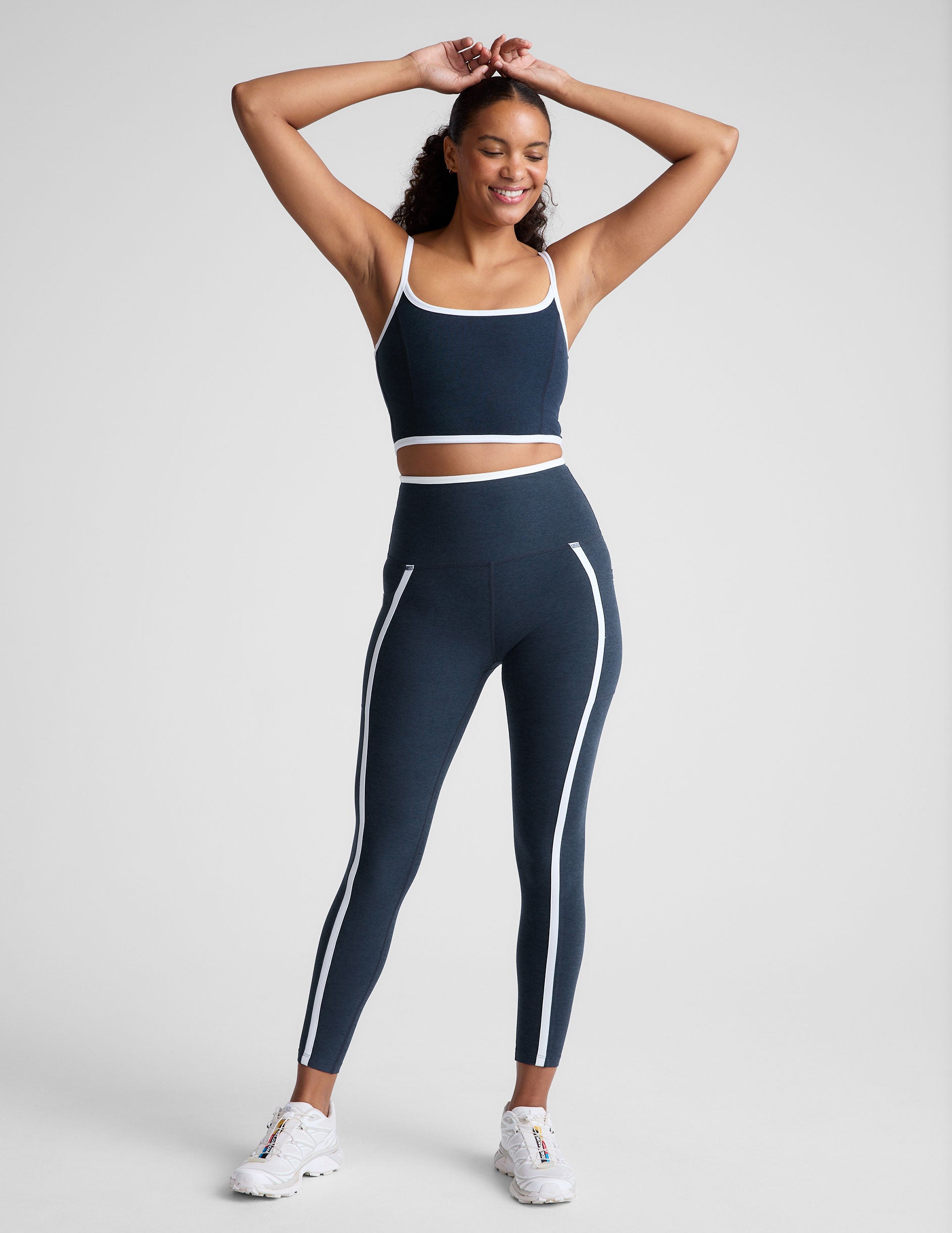 Spacedye New Moves High Cropped Tank