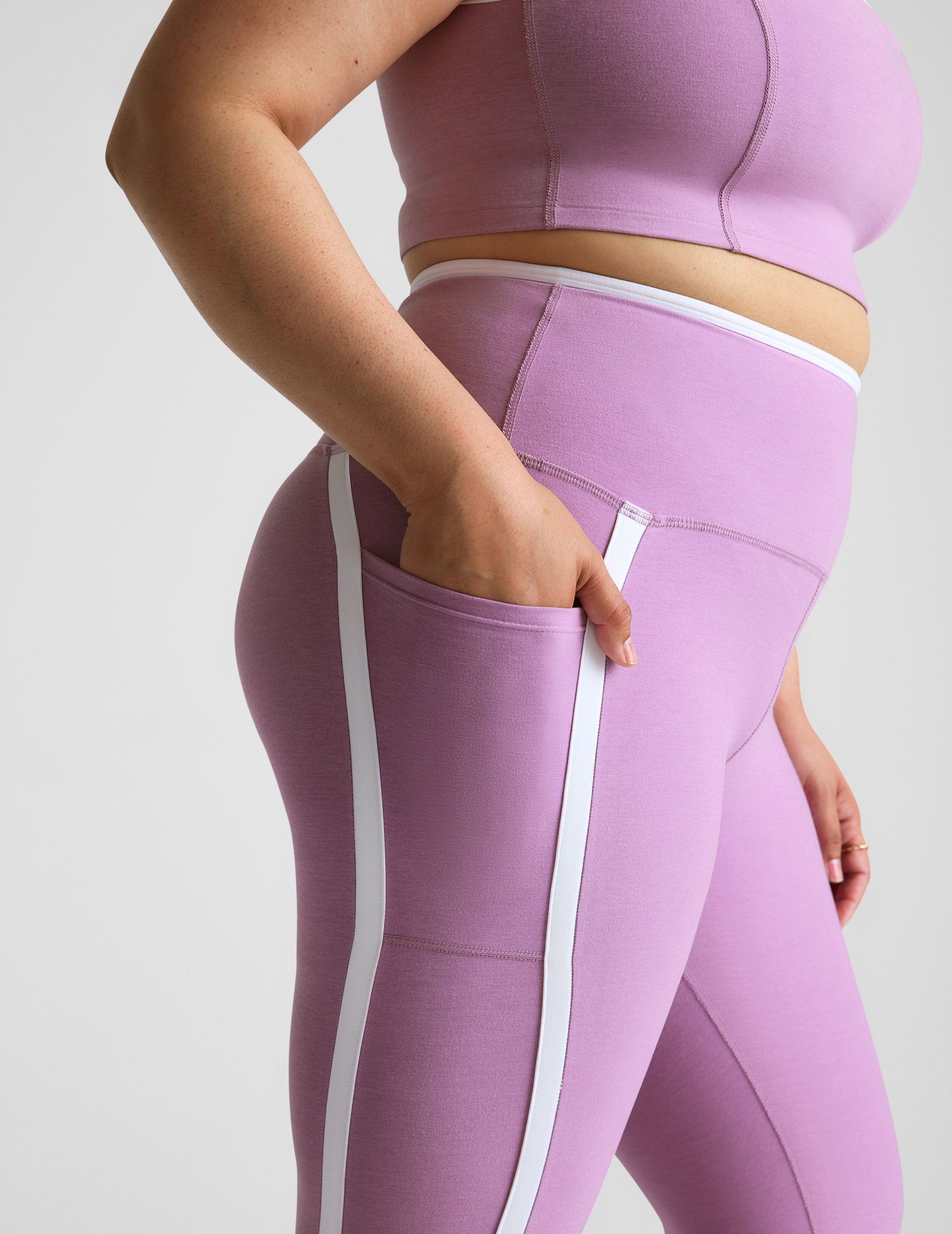 Spacedye New Moves High Waisted Midi Legging