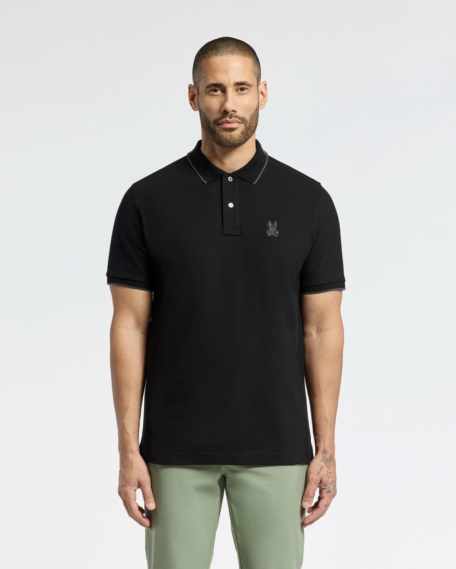 MENS NEW CASTLE PIQUE POLO - B6K487F200