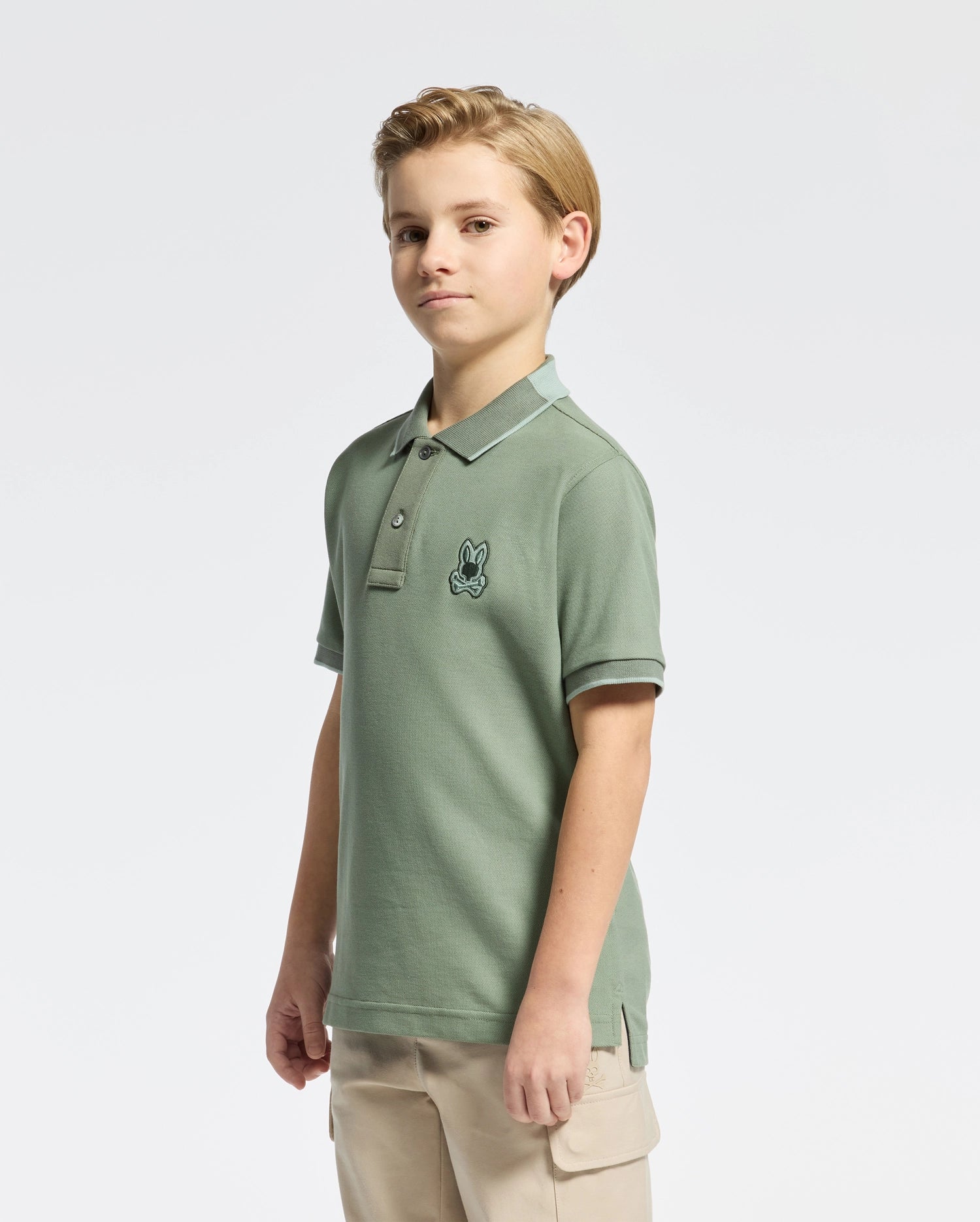 KIDS NEW CASTLE PIQUE POLO - B0K487F200