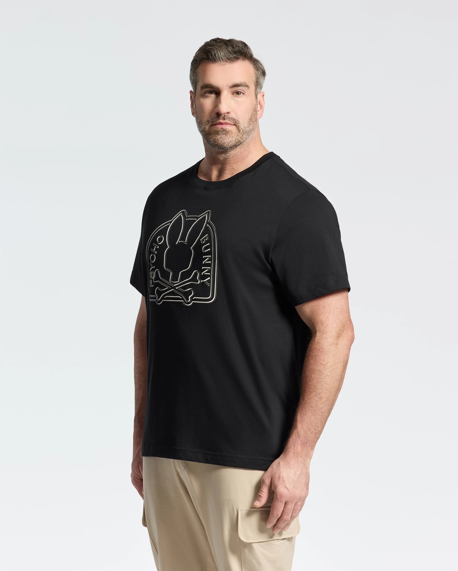 MENS BIG AND TALL MELBOURNE GRAPHIC TEE - B9U410F200