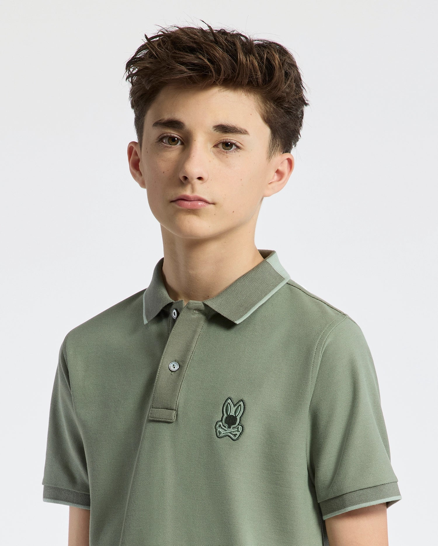 KIDS NEW CASTLE PIQUE POLO - B0K487F200