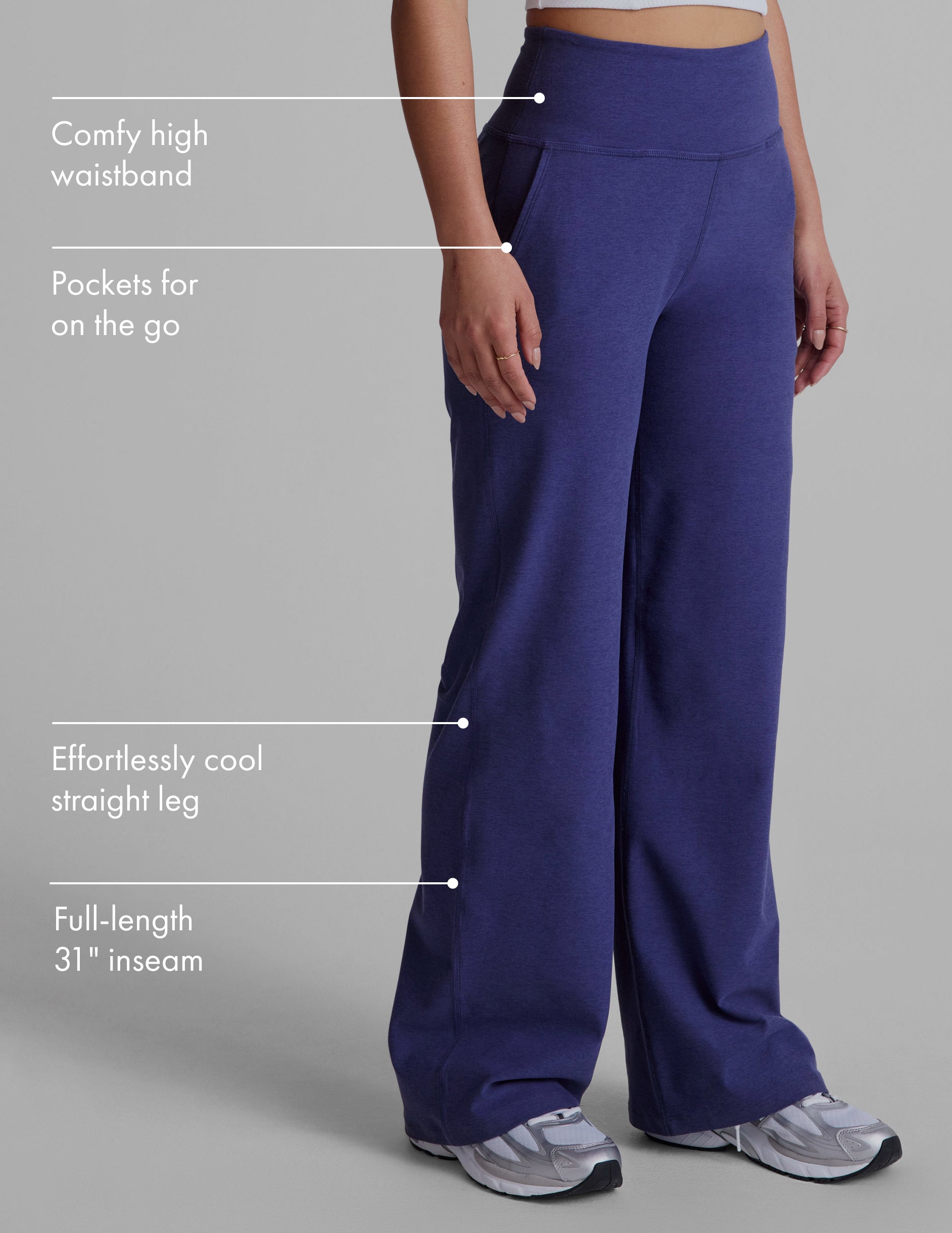 Spacedye Laid Back Wide Leg 31 Pant