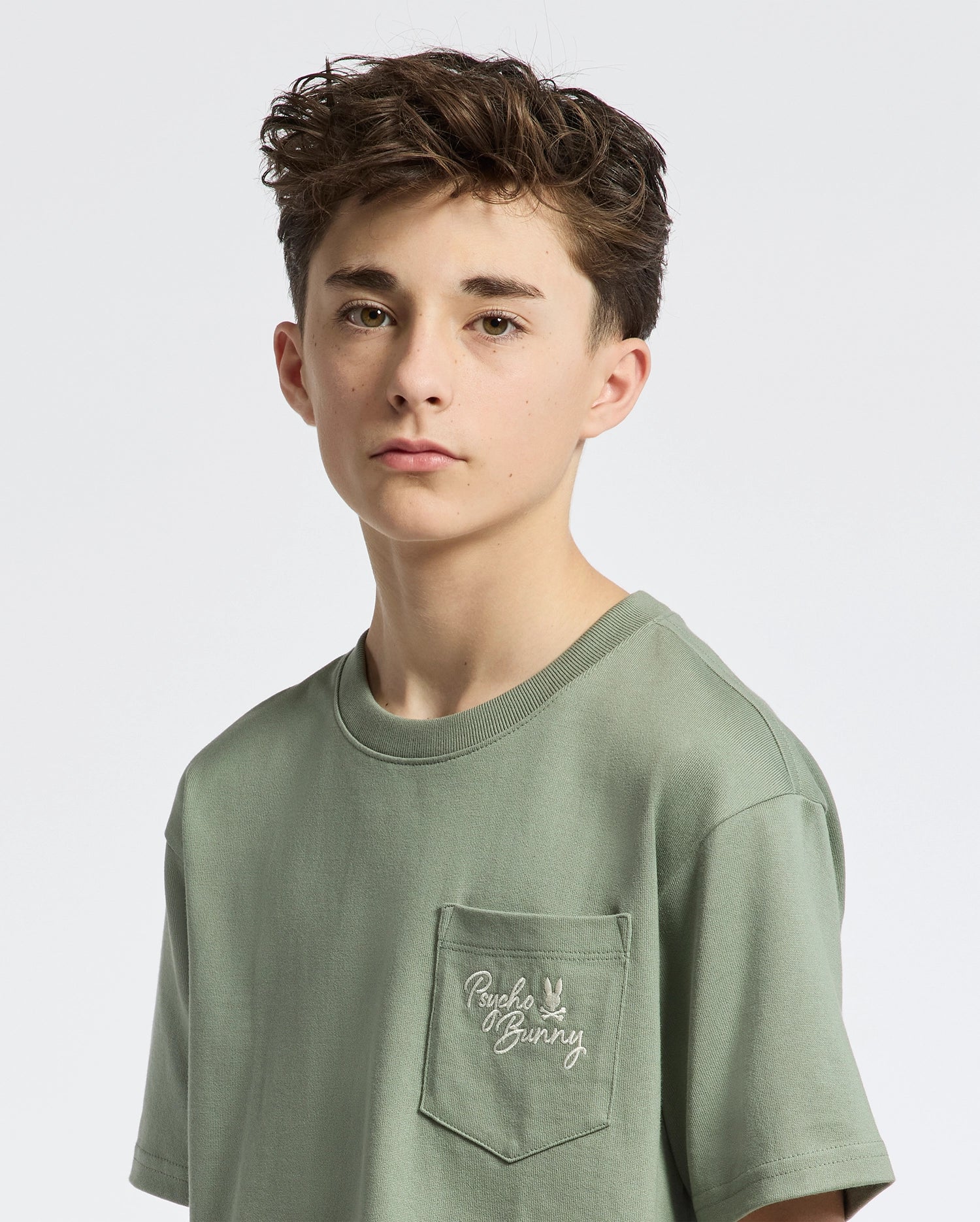 KIDS DESERT OVERSIZED POCKET TEE - B0U512F200