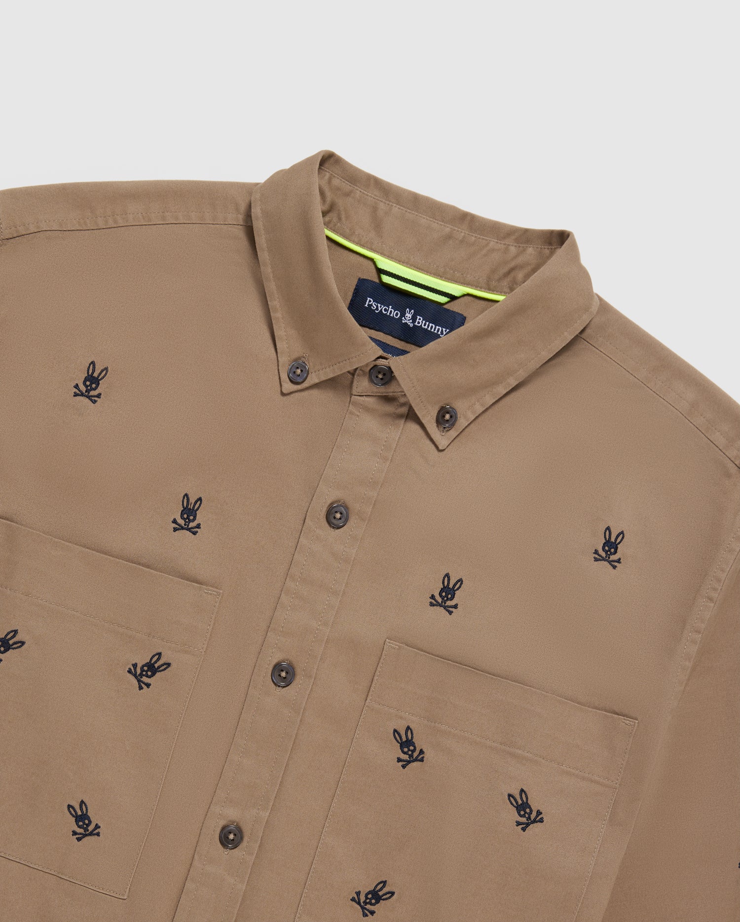 MENS BROADVIEW EMBROIDERED BUNNY LONG SLEEVE SHIRT - B6C569Z1SH