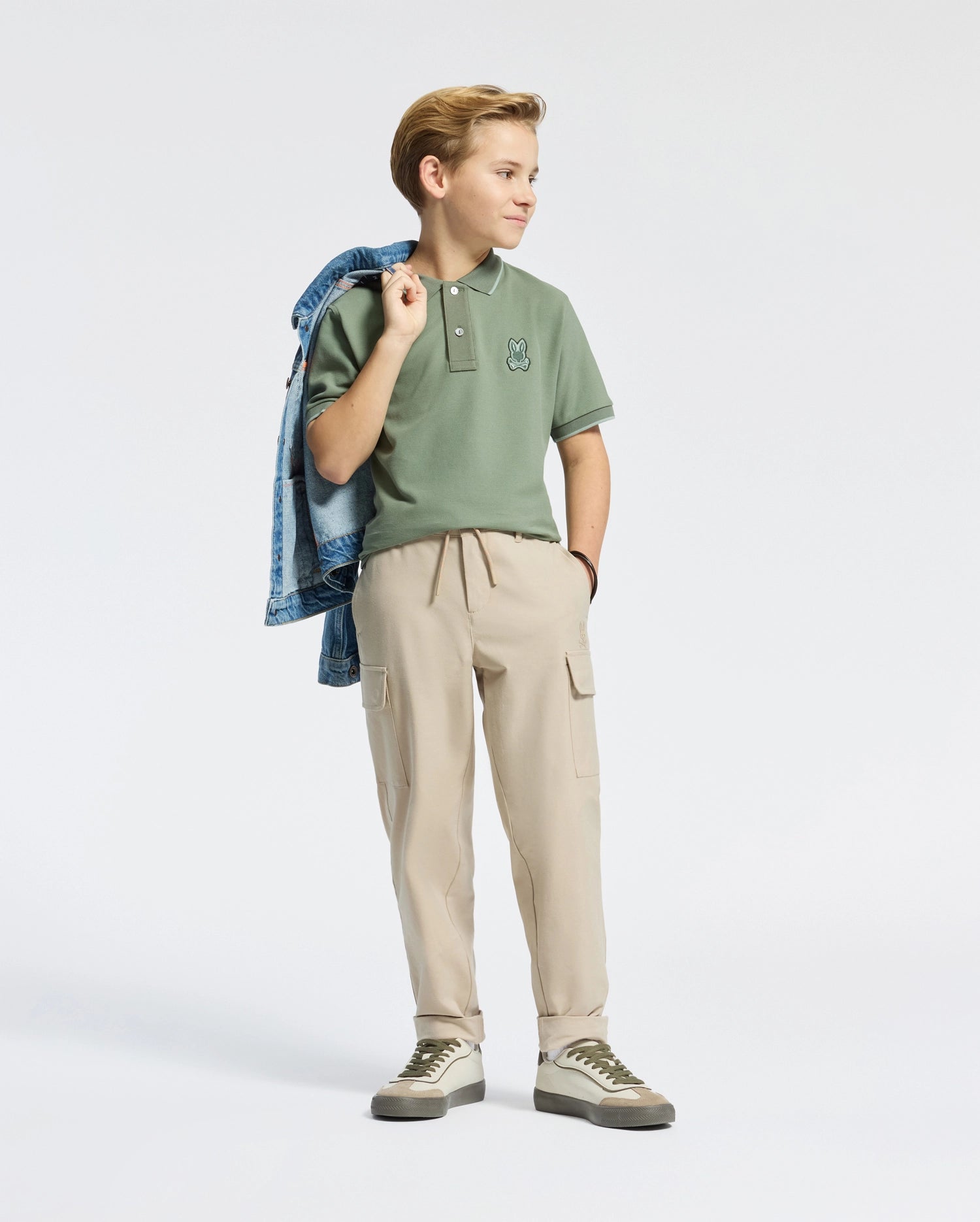 KIDS NEW CASTLE PIQUE POLO - B0K487F200
