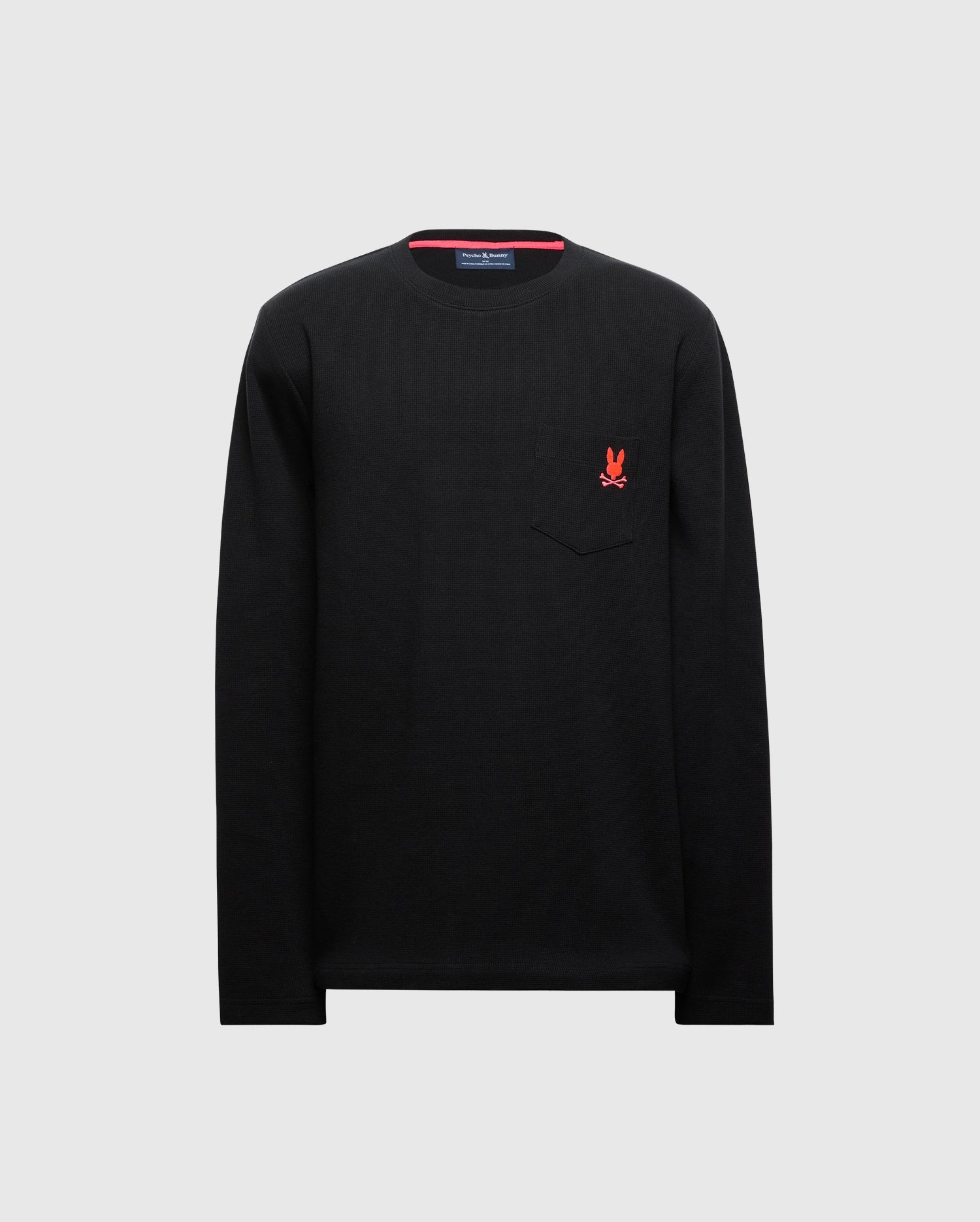 MENS VAL WAFFLE LOUNGE LONG SLEEVE TEE - B6T672E200
