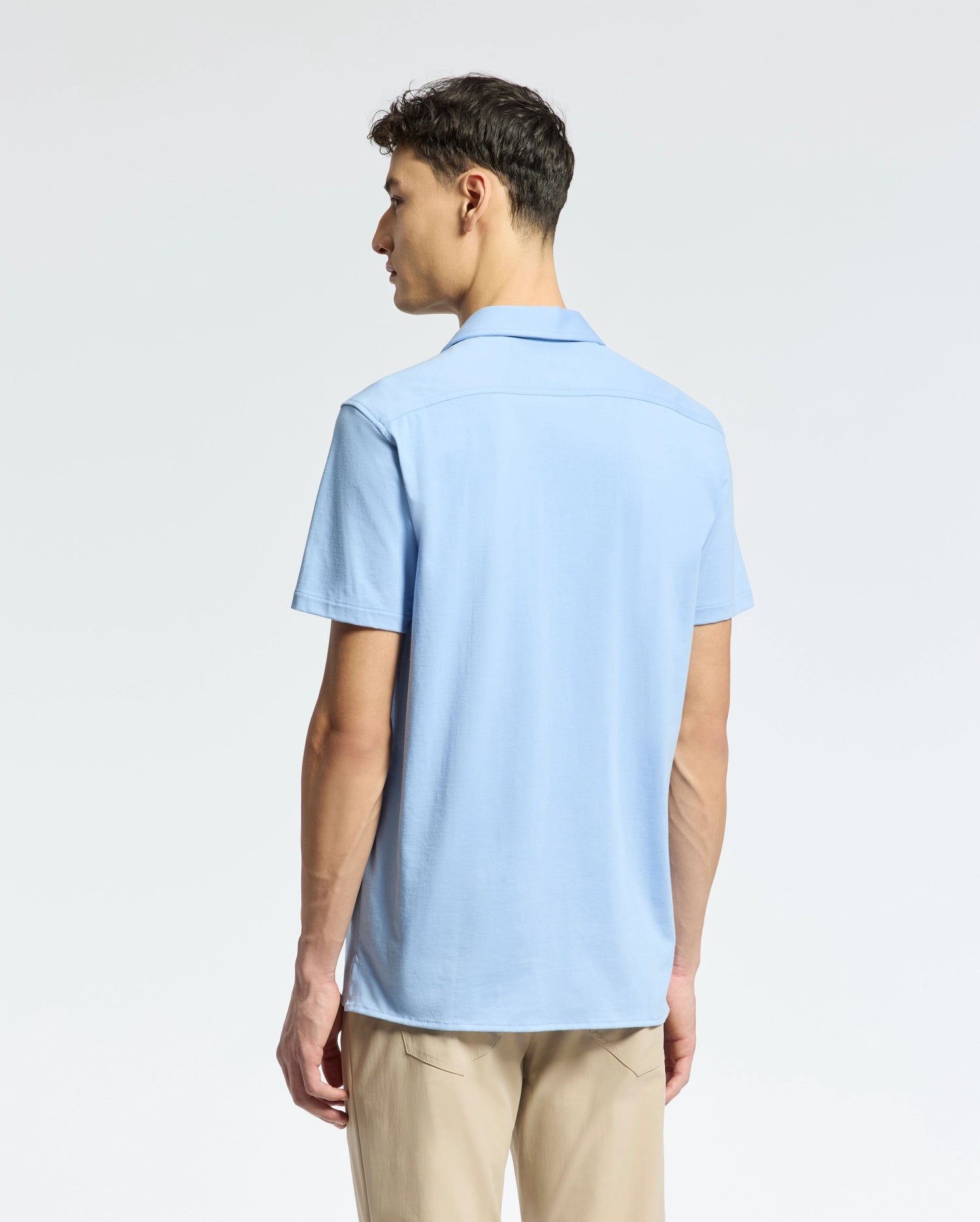 MENS BRYAN CAMP COLLAR SHORT SLEEVE SHIRT - B6Q581F200