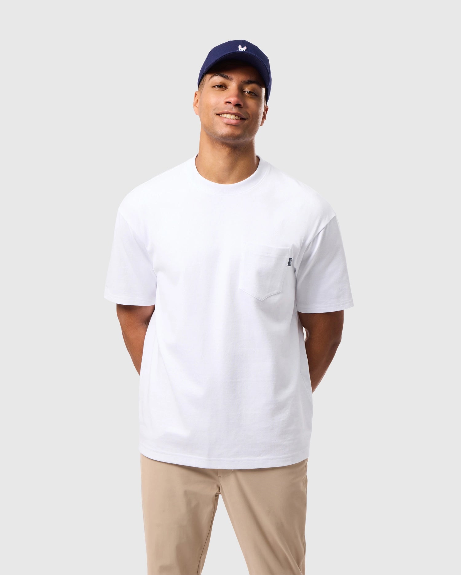 MENS CLYDE OVERSIZED POCKET TEE - B6U012D200