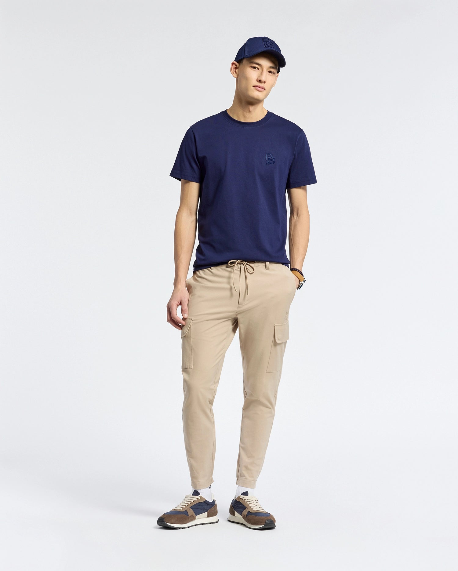 MENS NICHOLSON PB CHEST GRAPHIC TEE - B6U416F200