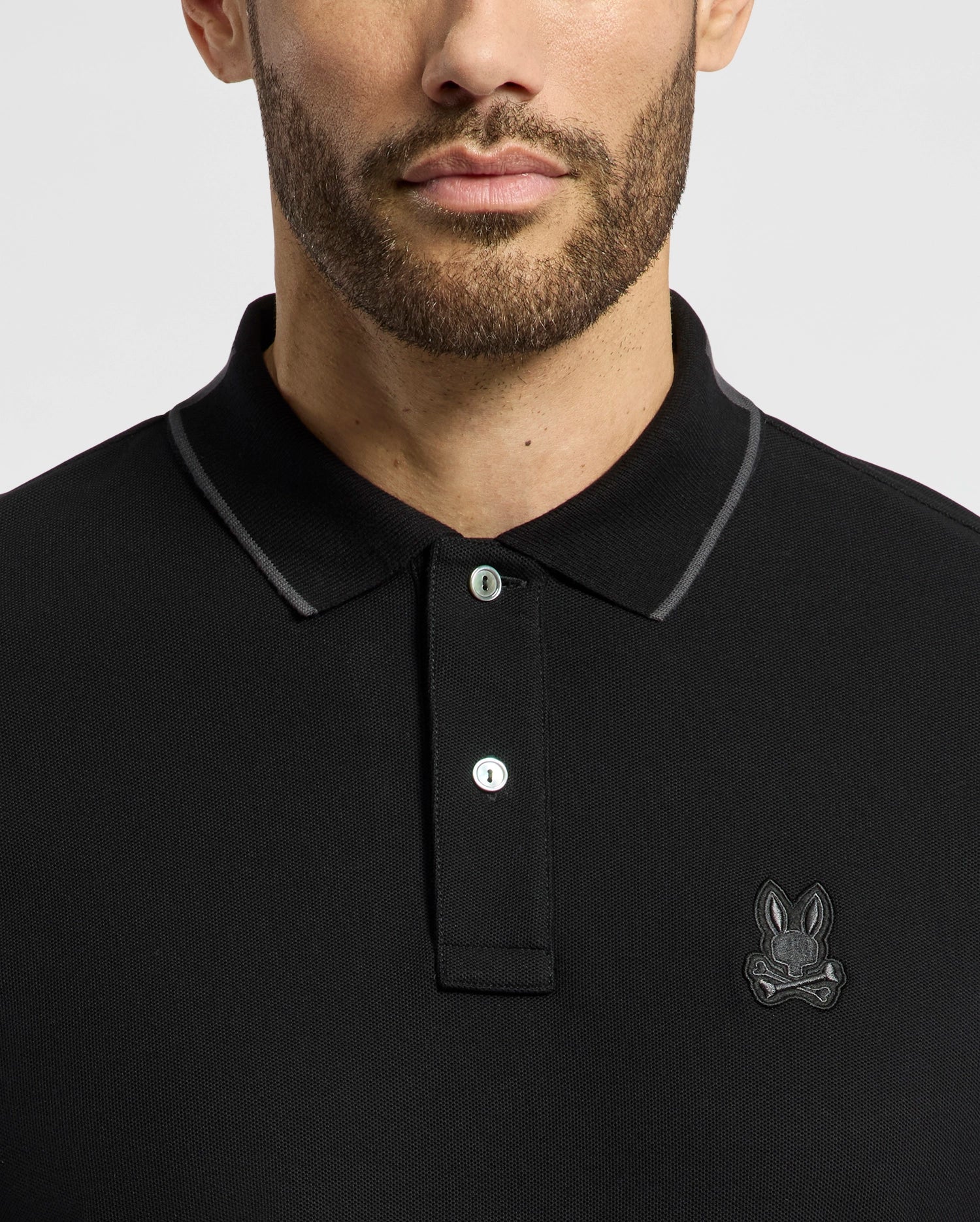 MENS NEW CASTLE PIQUE POLO - B6K487F200