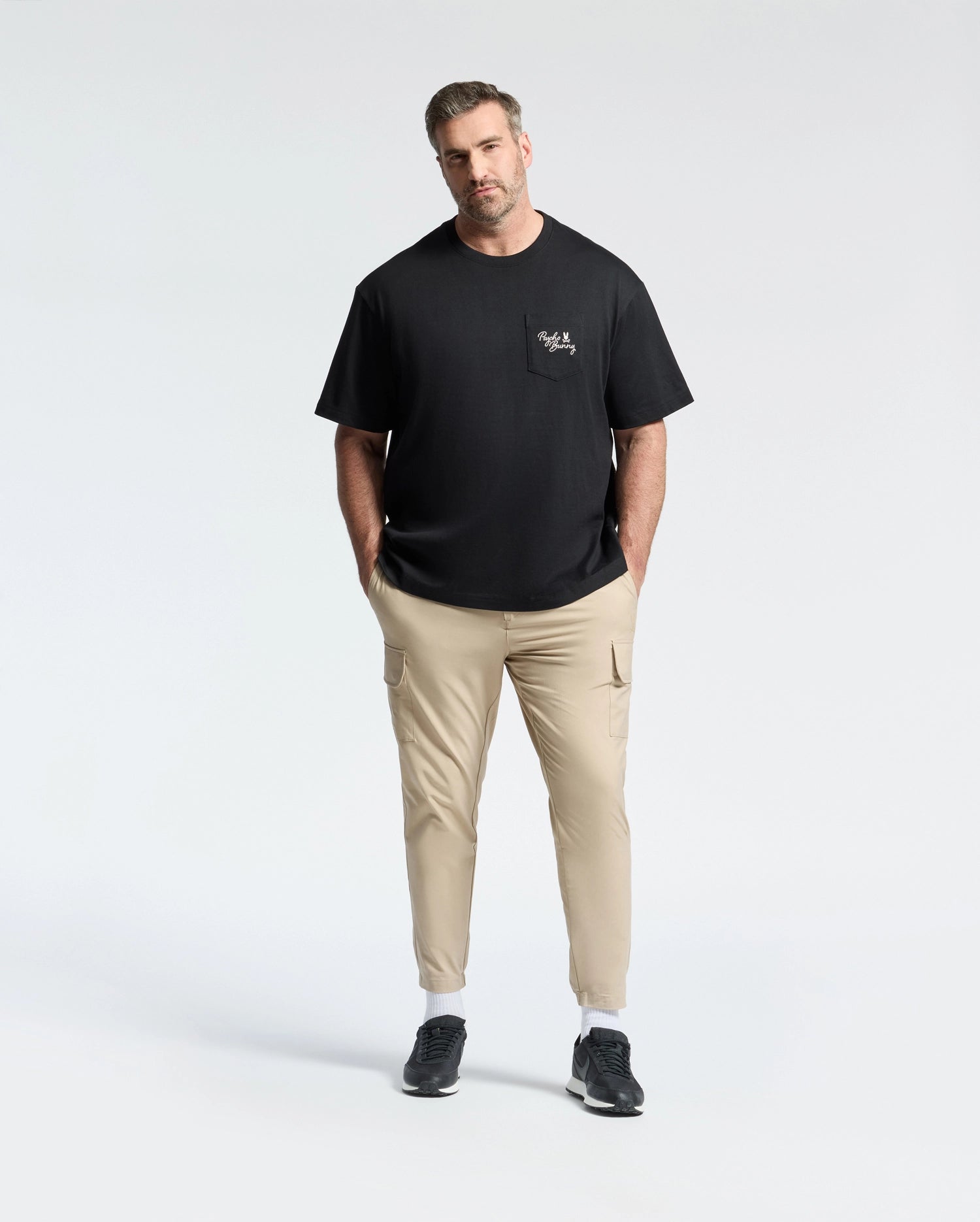 MENS BIG AND TALL DESERT OVERSIZED TEE - B9U512F200