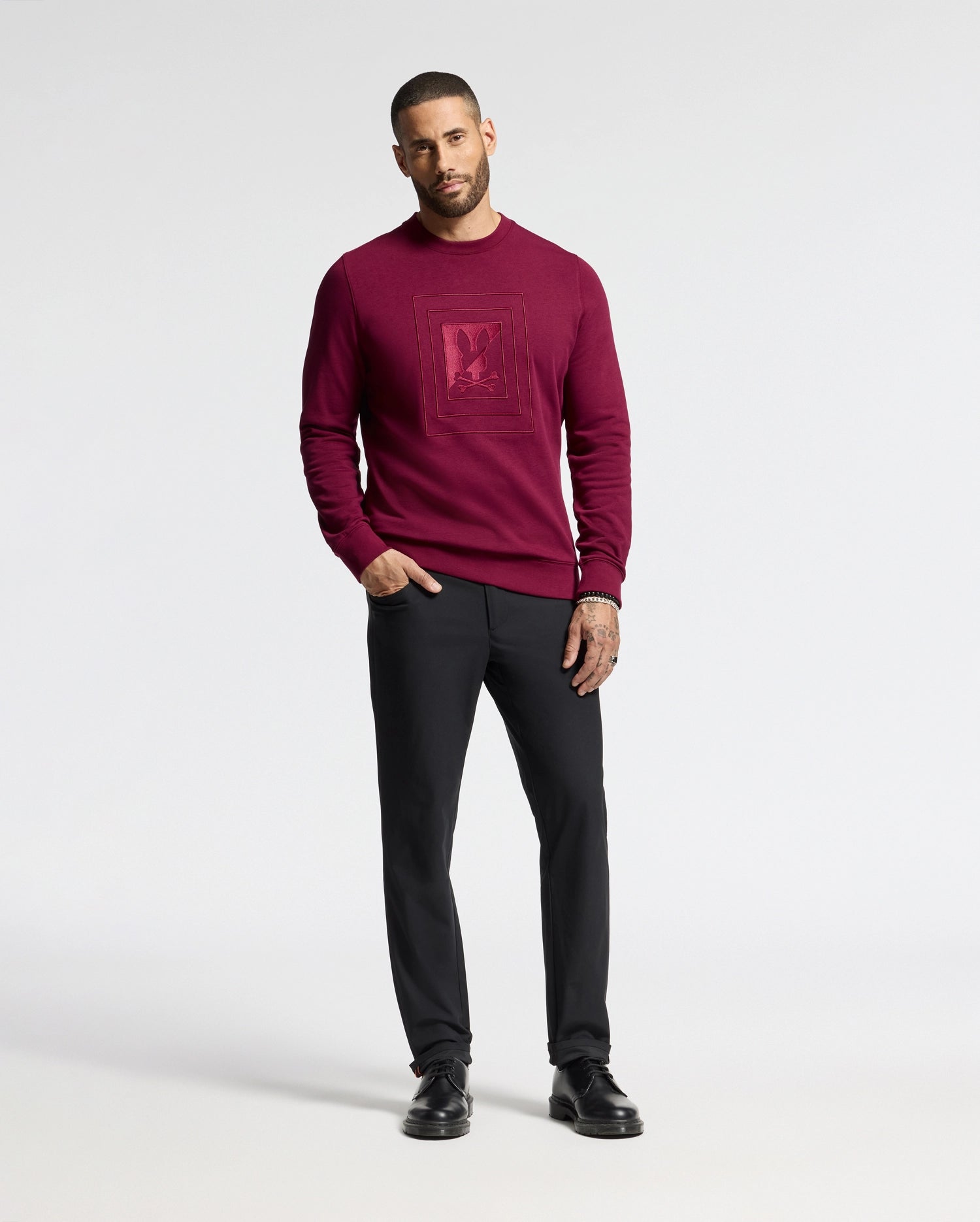 MENS OAK CITY CREW NECK - B6S274E200